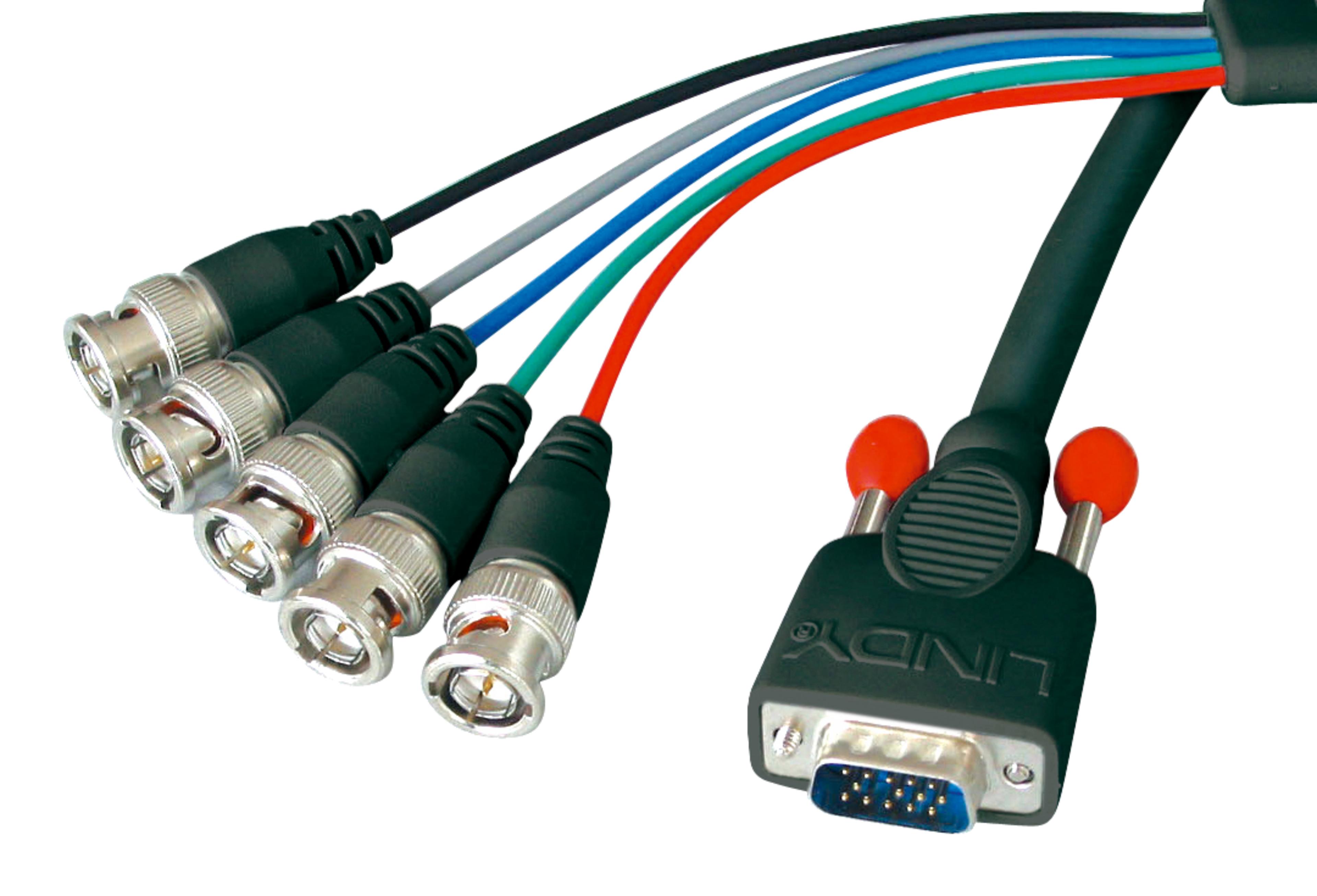 LINDY VGA - 5x BNC Cable 1.8 m