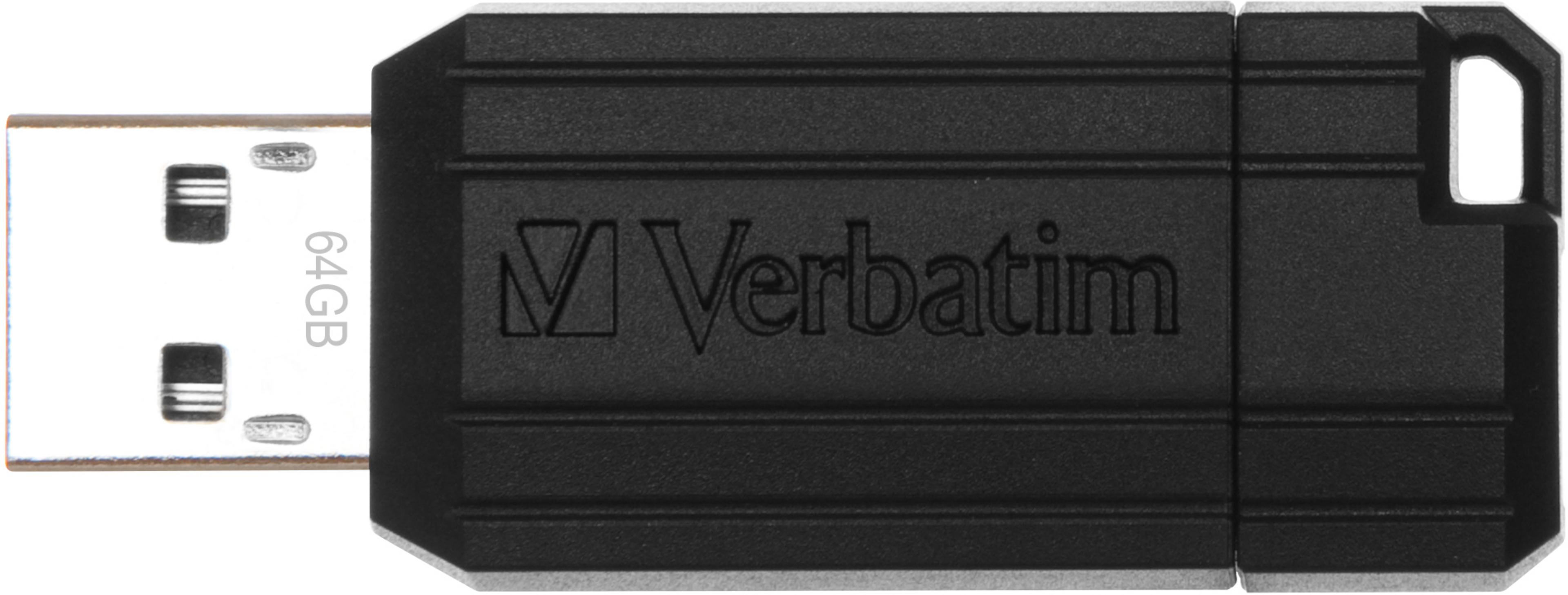 Verbatim Pin Stripe USB Stick 64GB