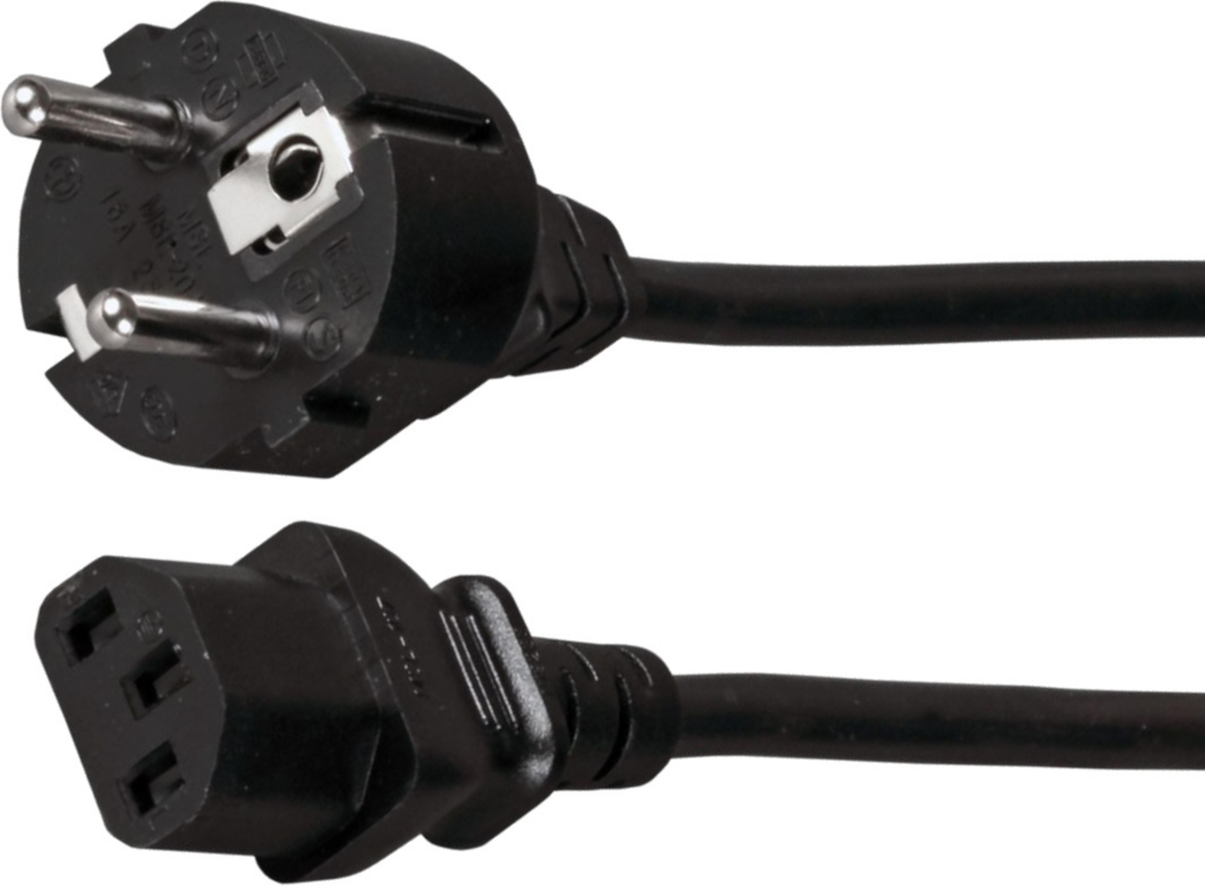 Power Cable Local/m - C13 2m Black