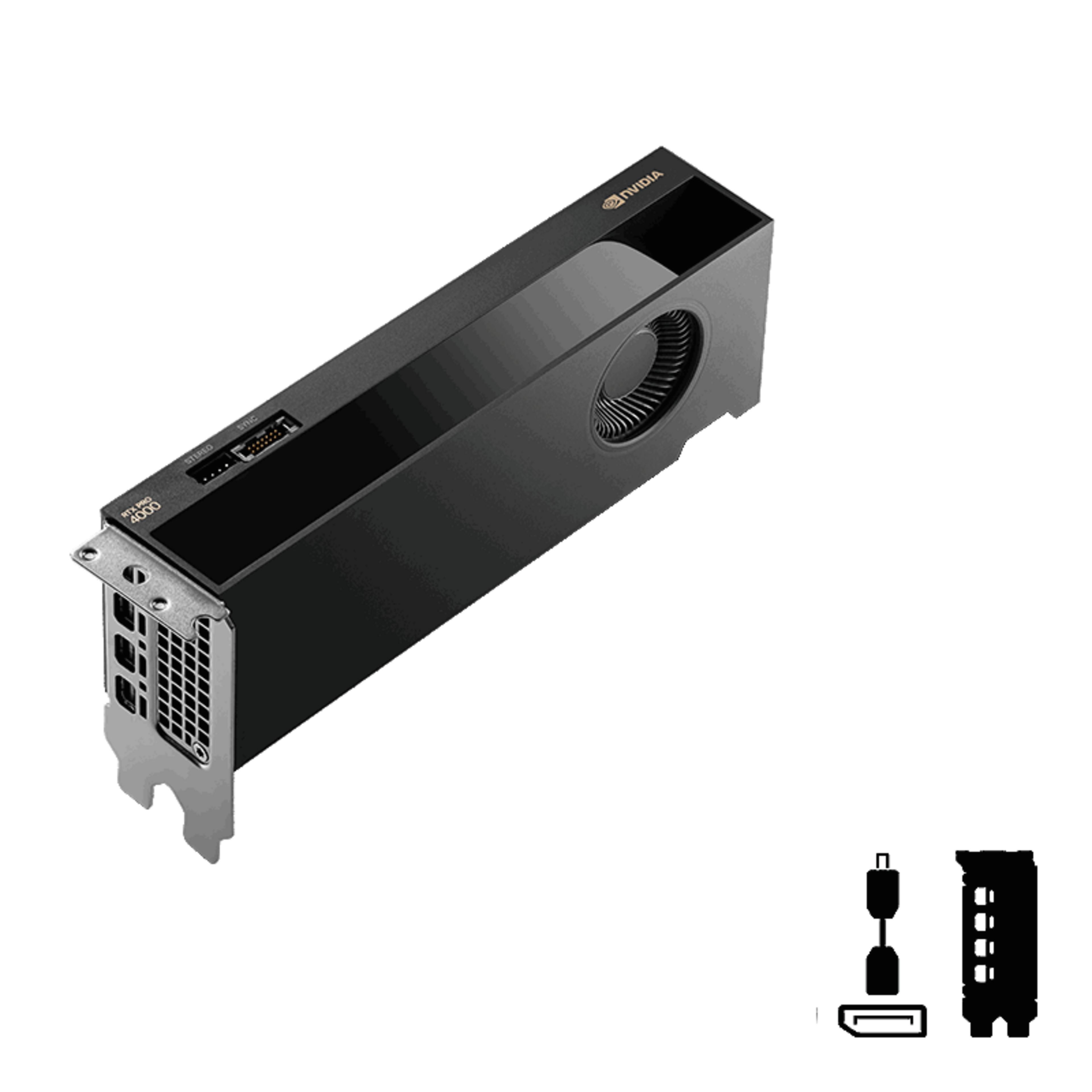 PNY NVIDIA RTX PRO 4000 LP Grafikkarte