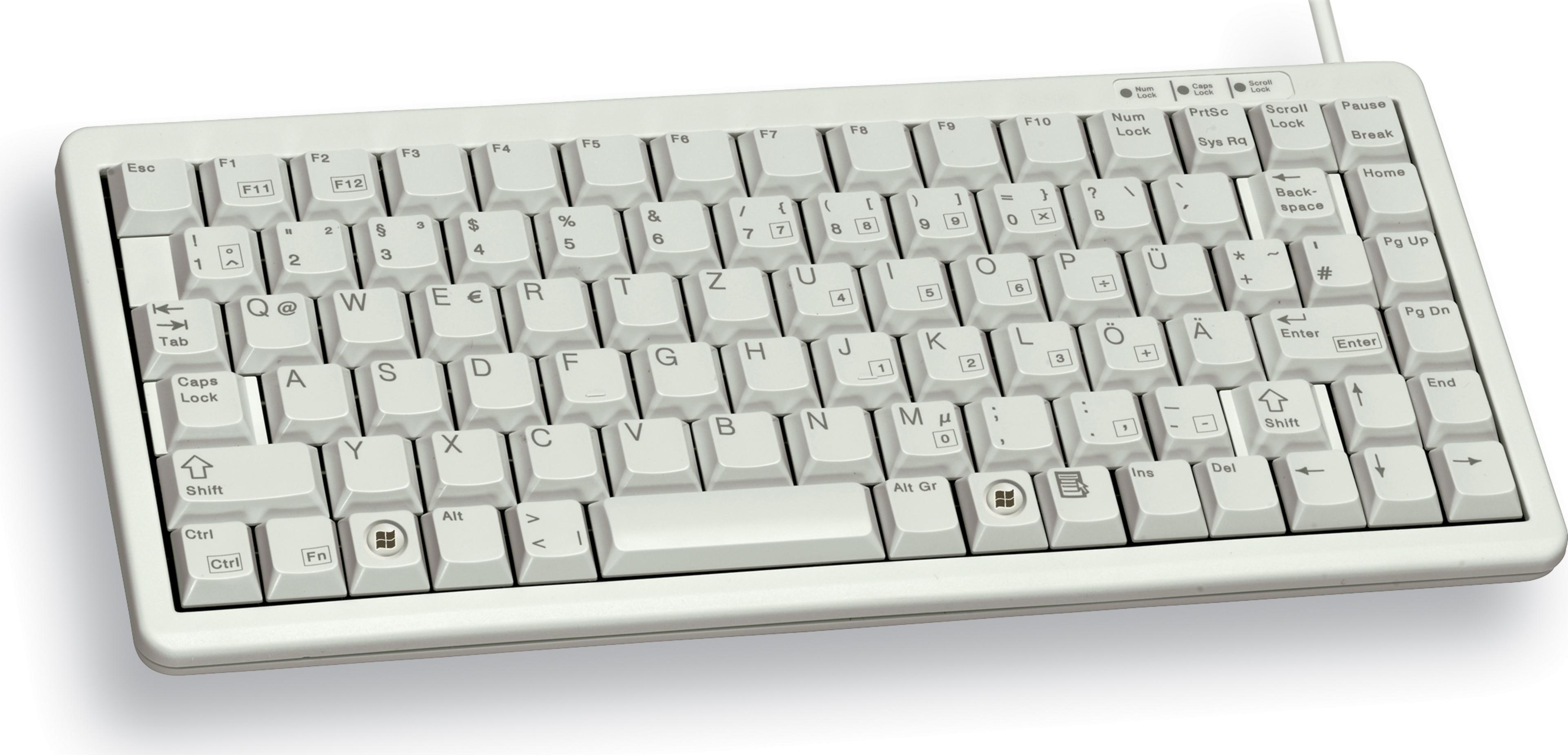 CHERRY G84-4100 Compact Keyboard Grey