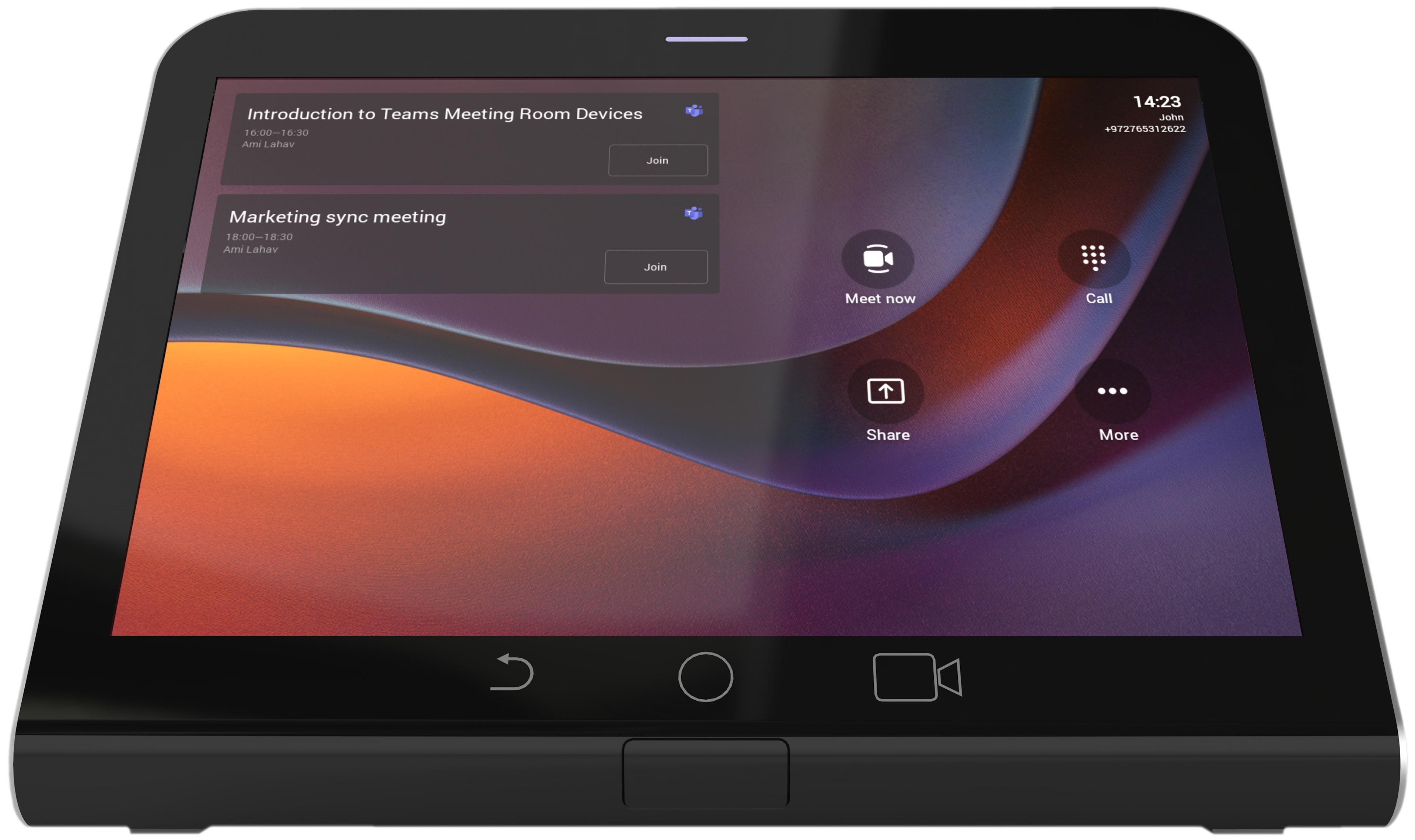 AudioCodes RX-PAD Touch Controller