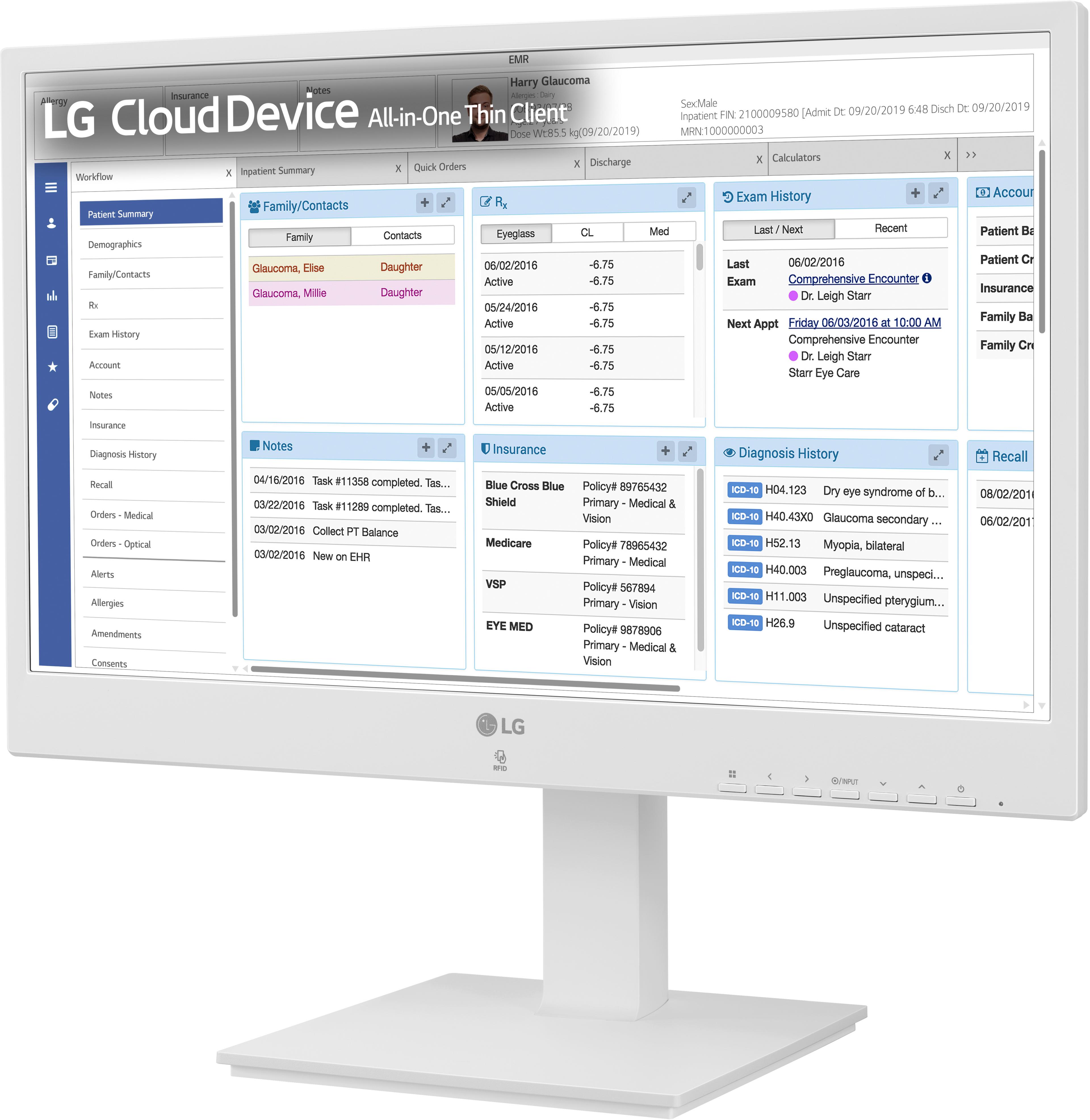 LG 24CR671N-6P Pentium 8/16GB