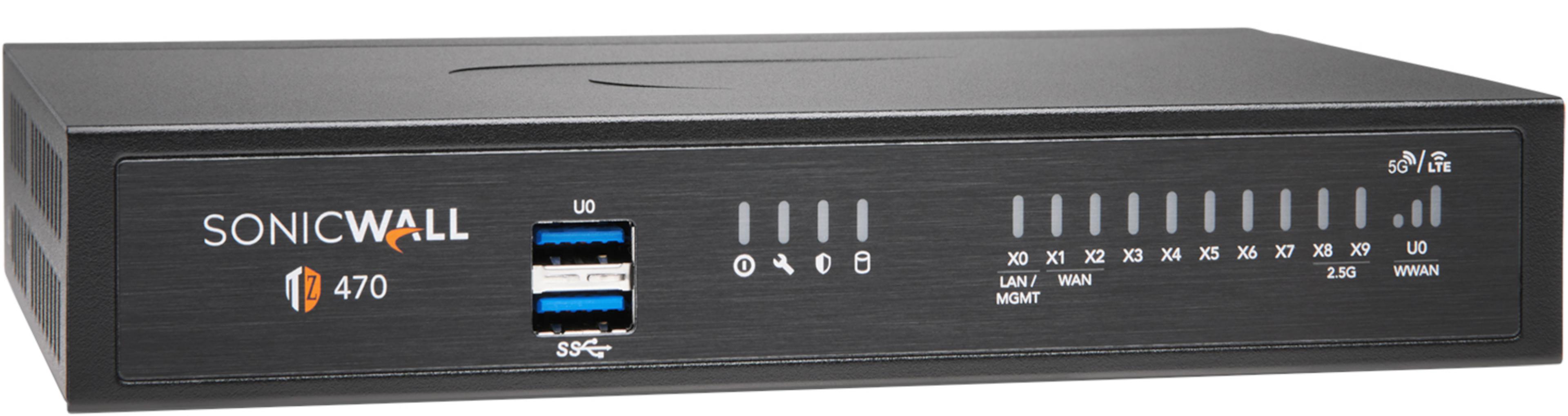 SonicWall TZ470 SU+ EE Appliance 2Y