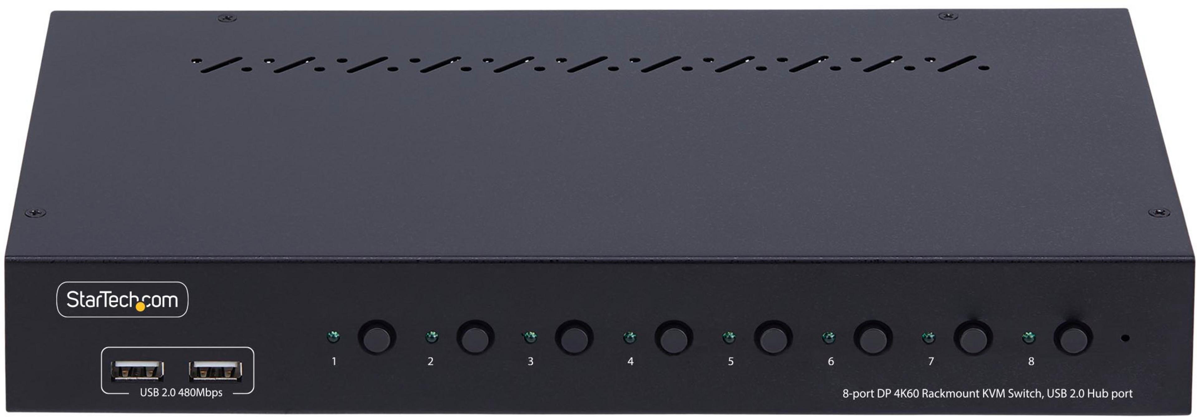 Switch KVM StarTech DisplayPort 8 ports