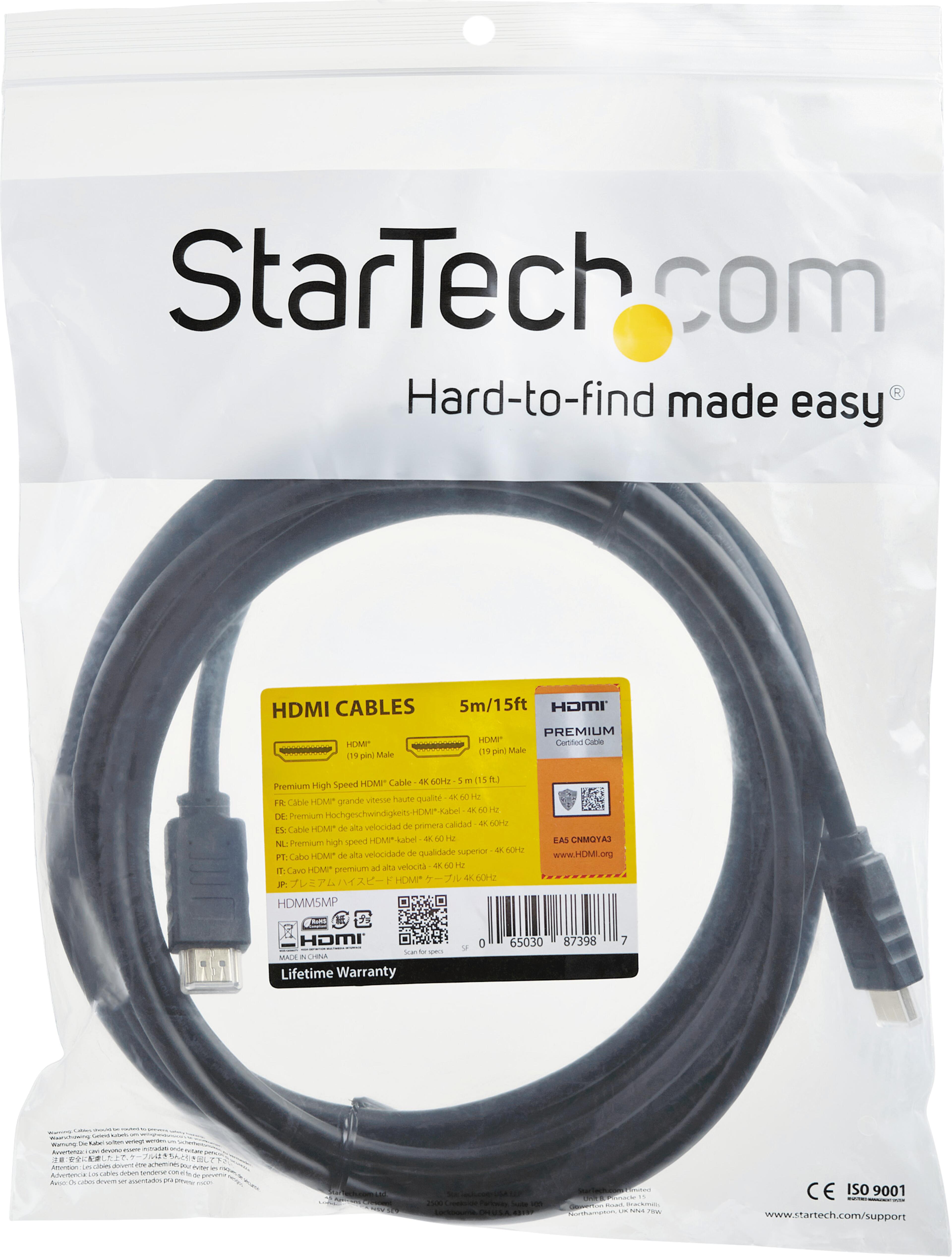 StarTech HDMI Cable 5m