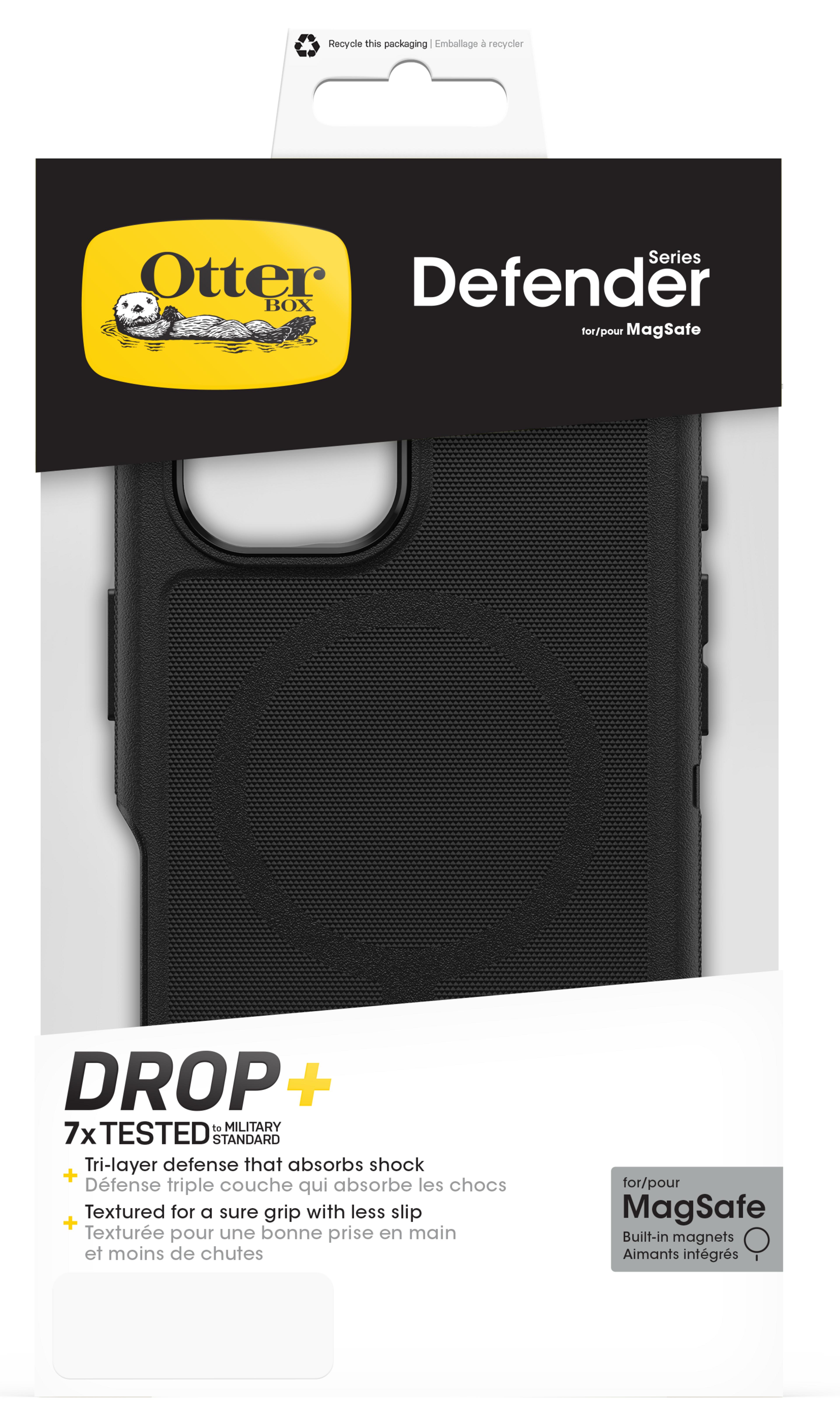 OtterBox Defender iPhone 16 Case Black