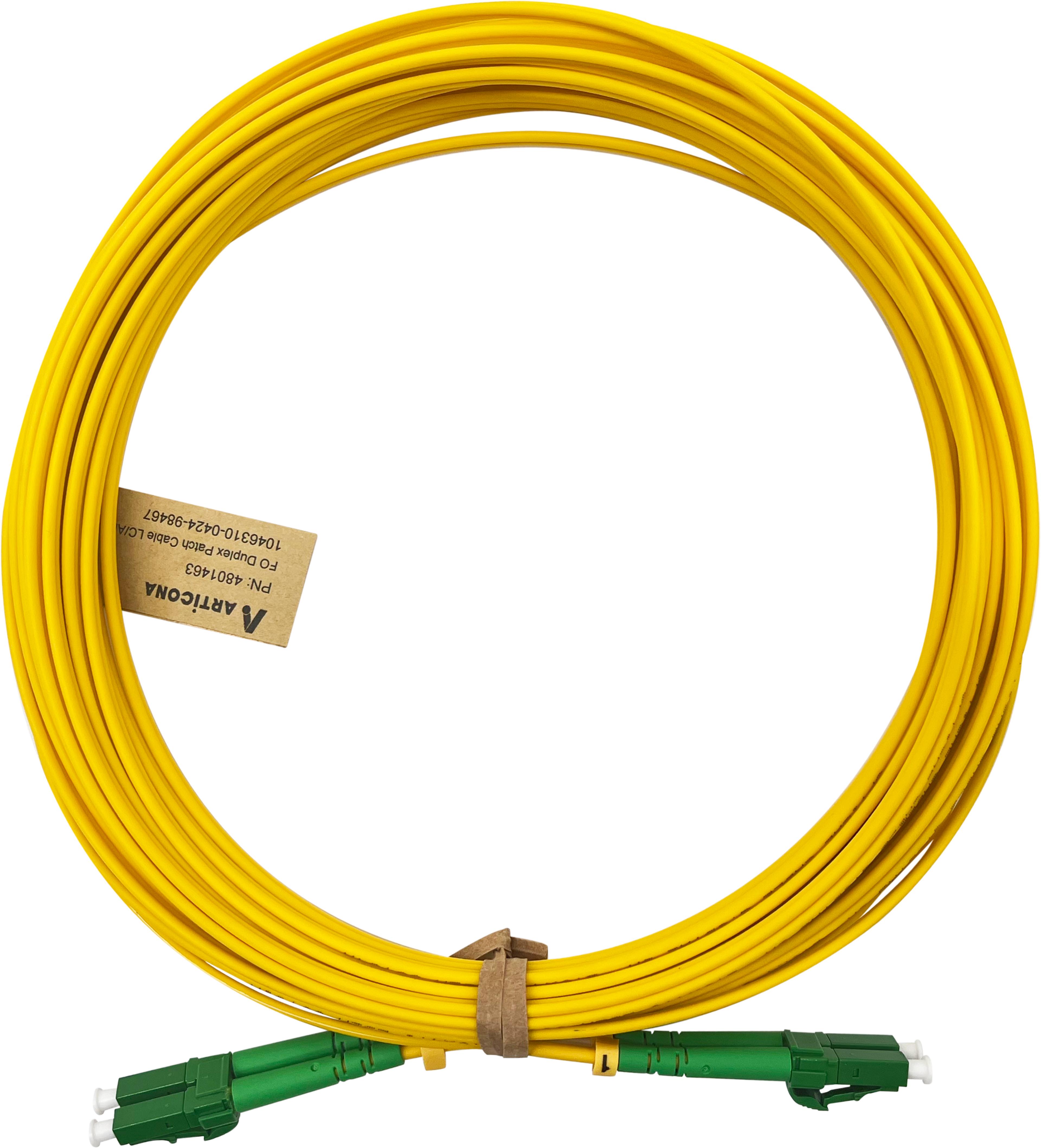 FO Duplex Patch Cable LC/APC-LC/APC 15m