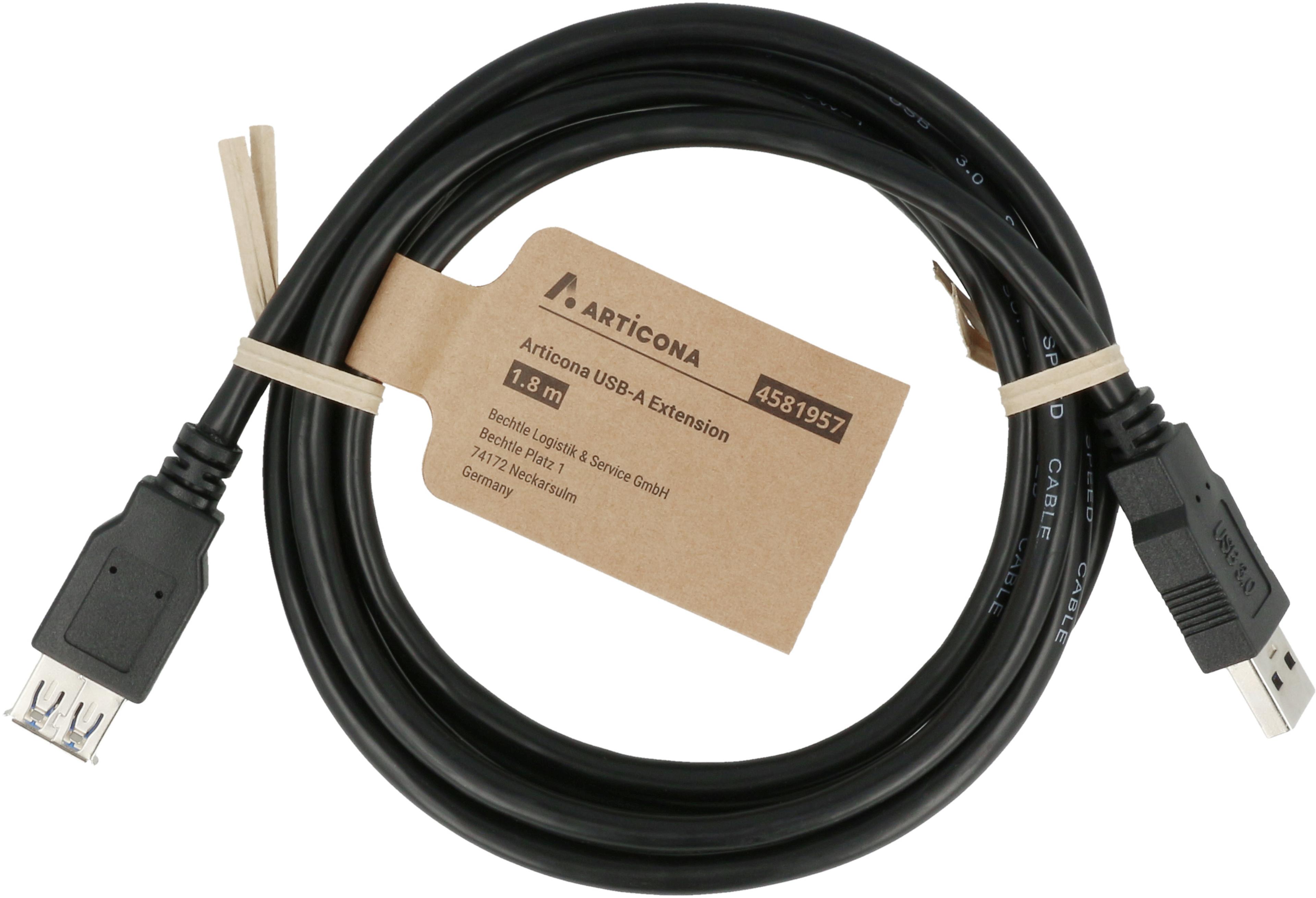 ARTICONA USB Typ A Verlängerung 1,8 m