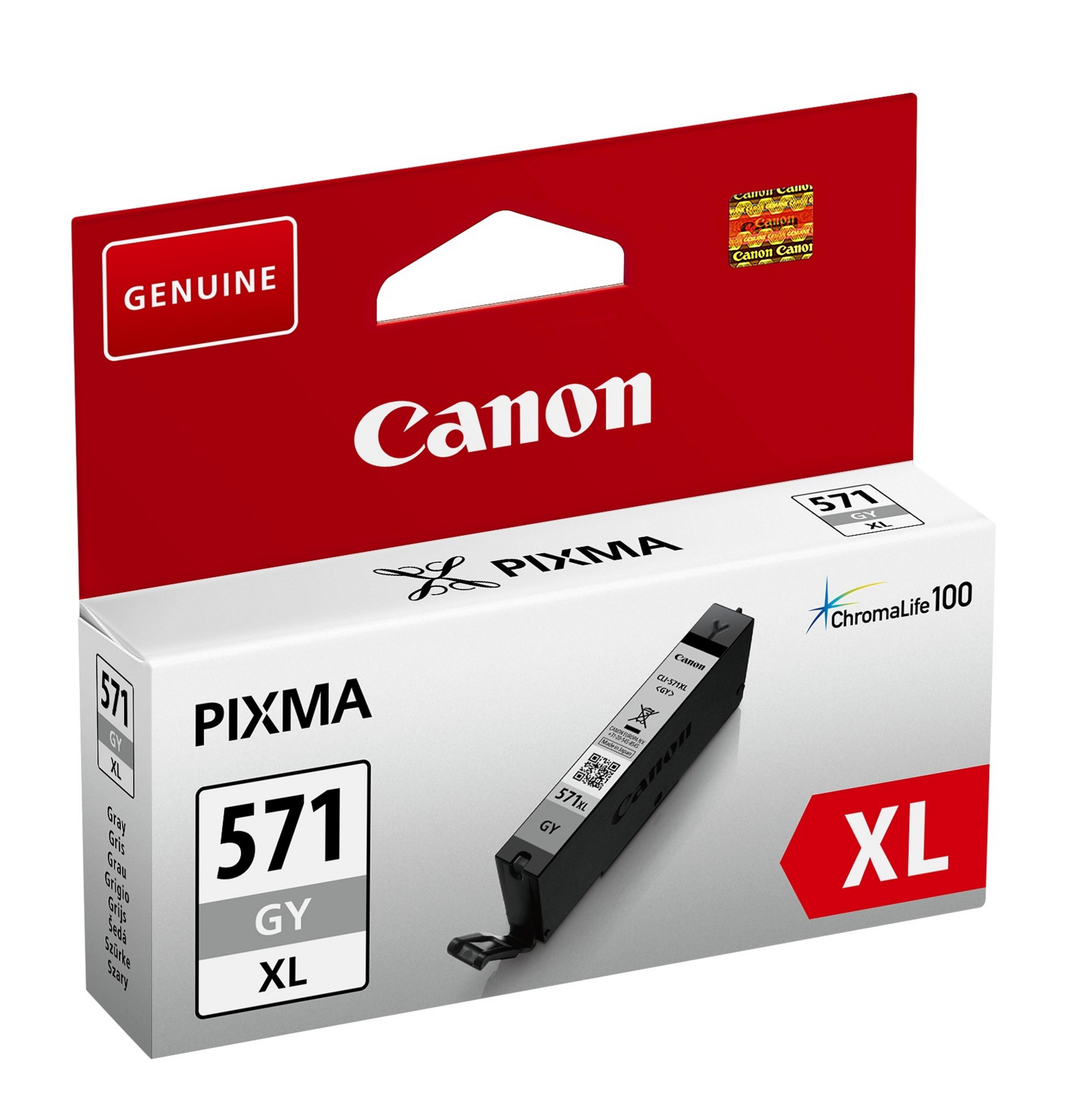 Canon CLI-571XL GY Ink Grey
