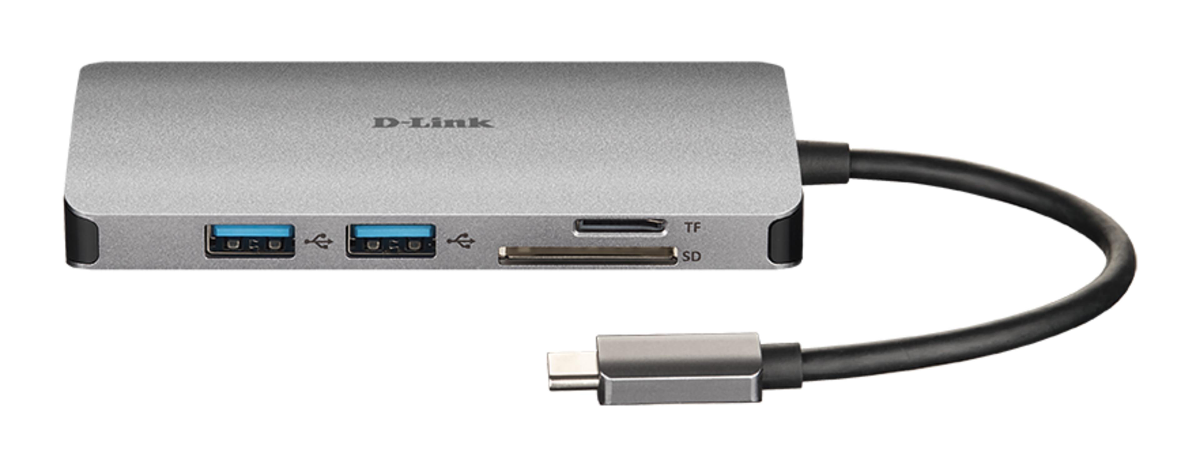 D-Link DUB-M810 USB-C Hub 8-port
