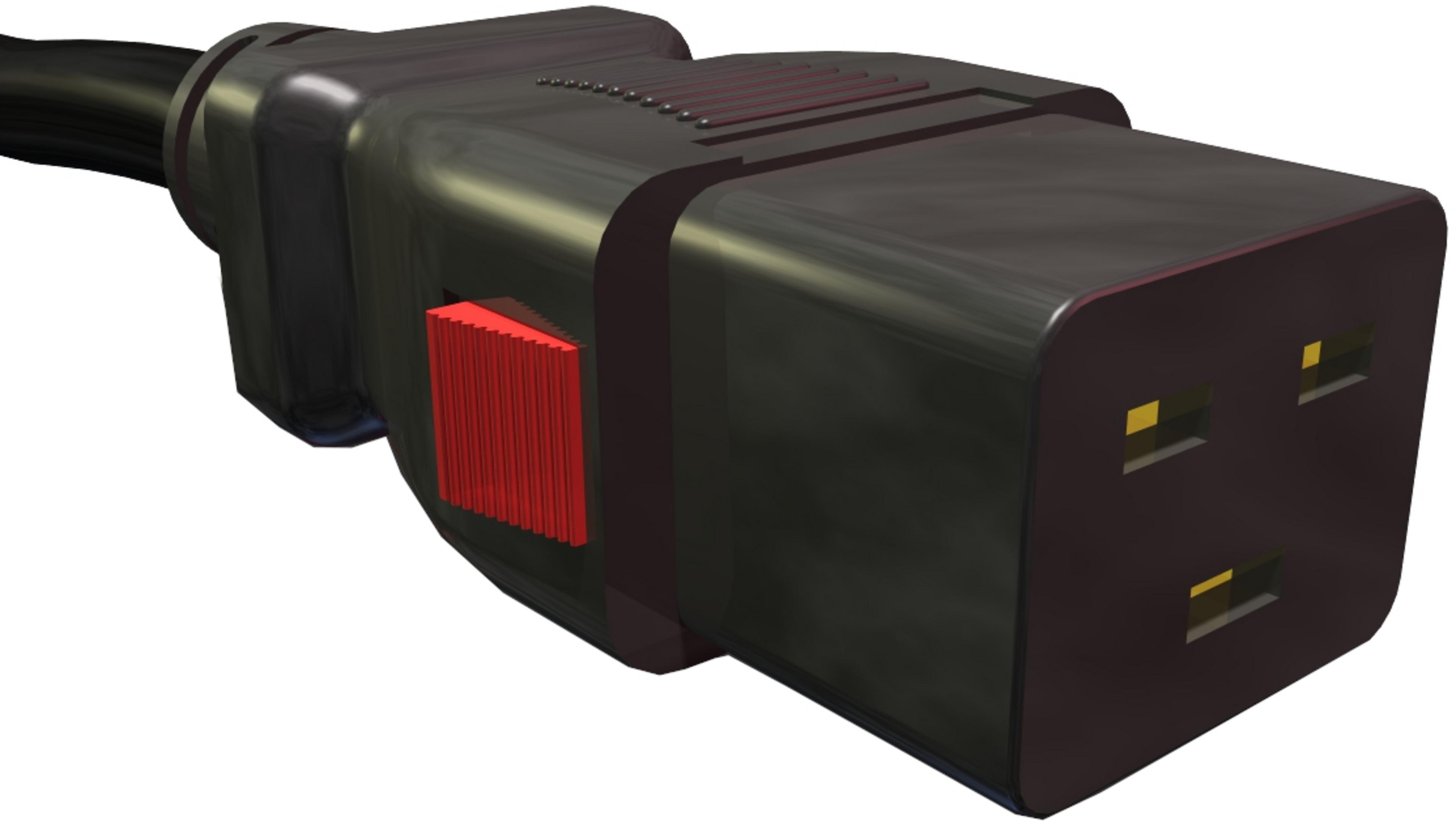 Power Cable zLock IEC 320 C19/C20 4.0m