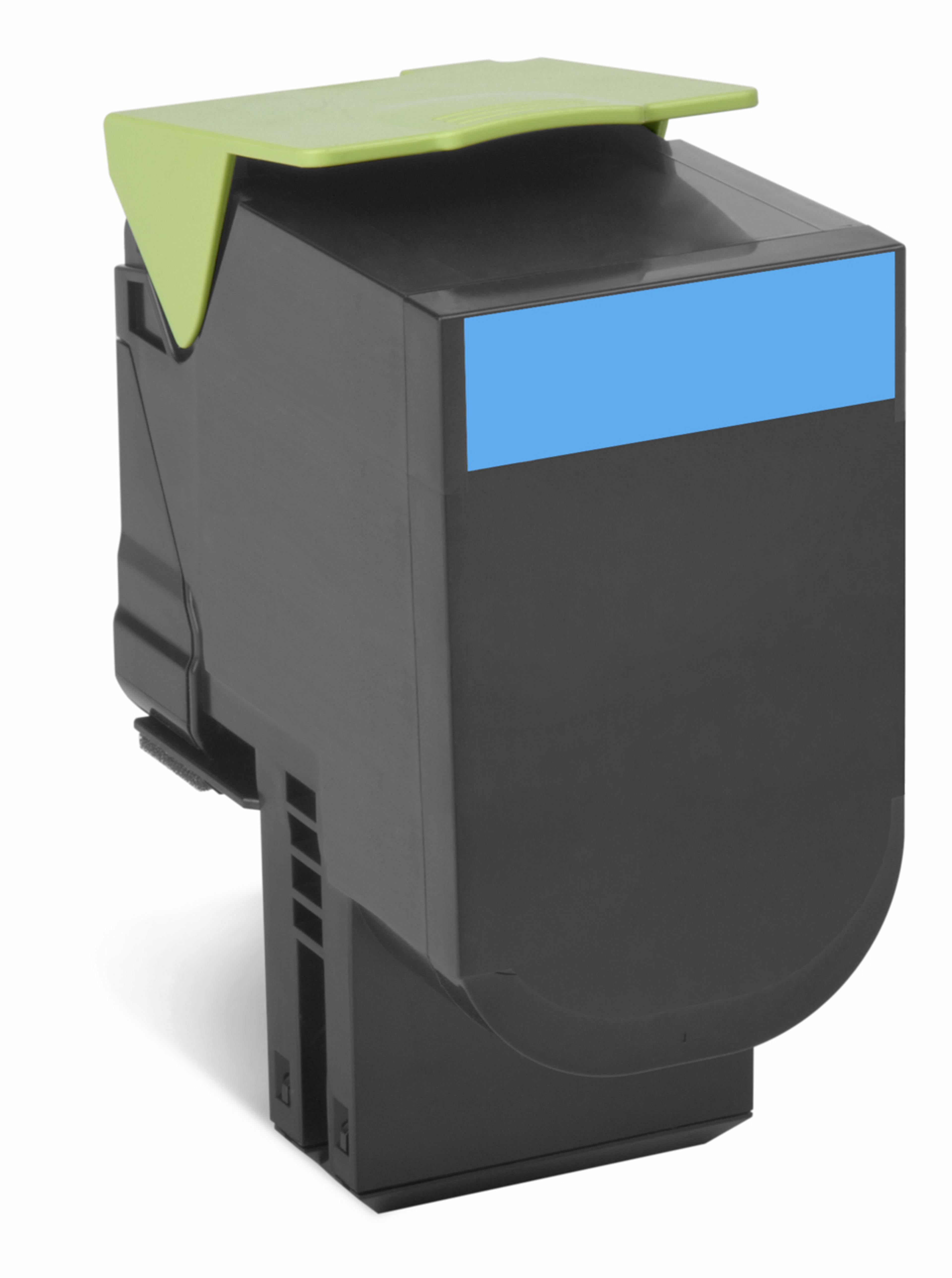 Toner Lexmark 802XC, cyan