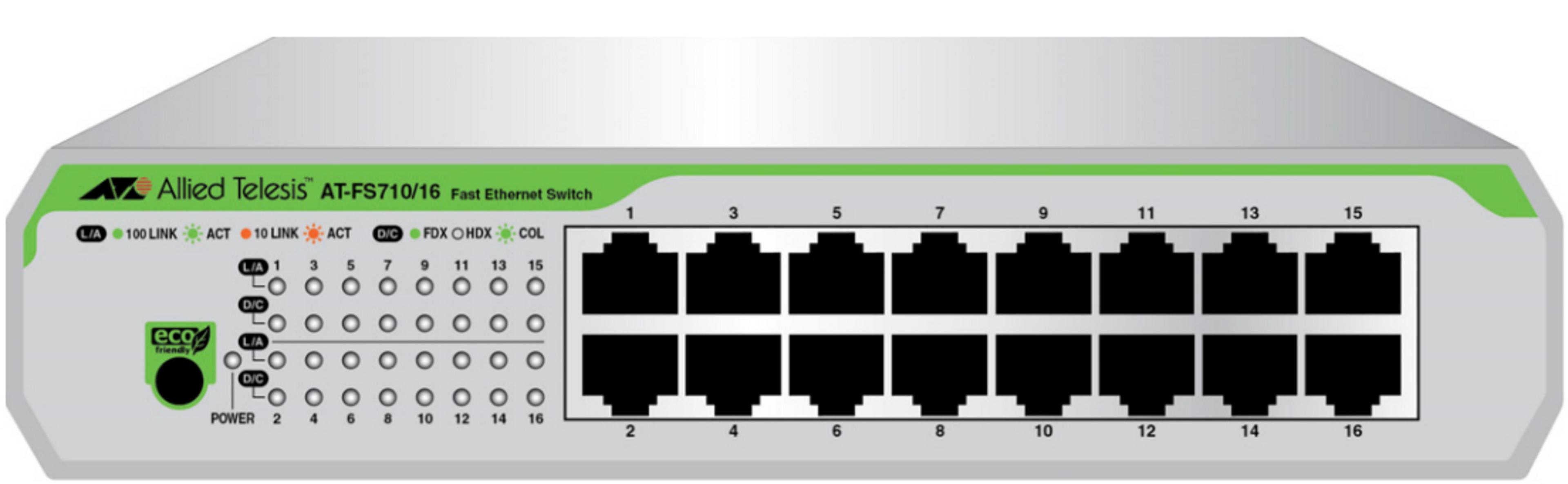Allied Telesis AT-FS710/16 Switch