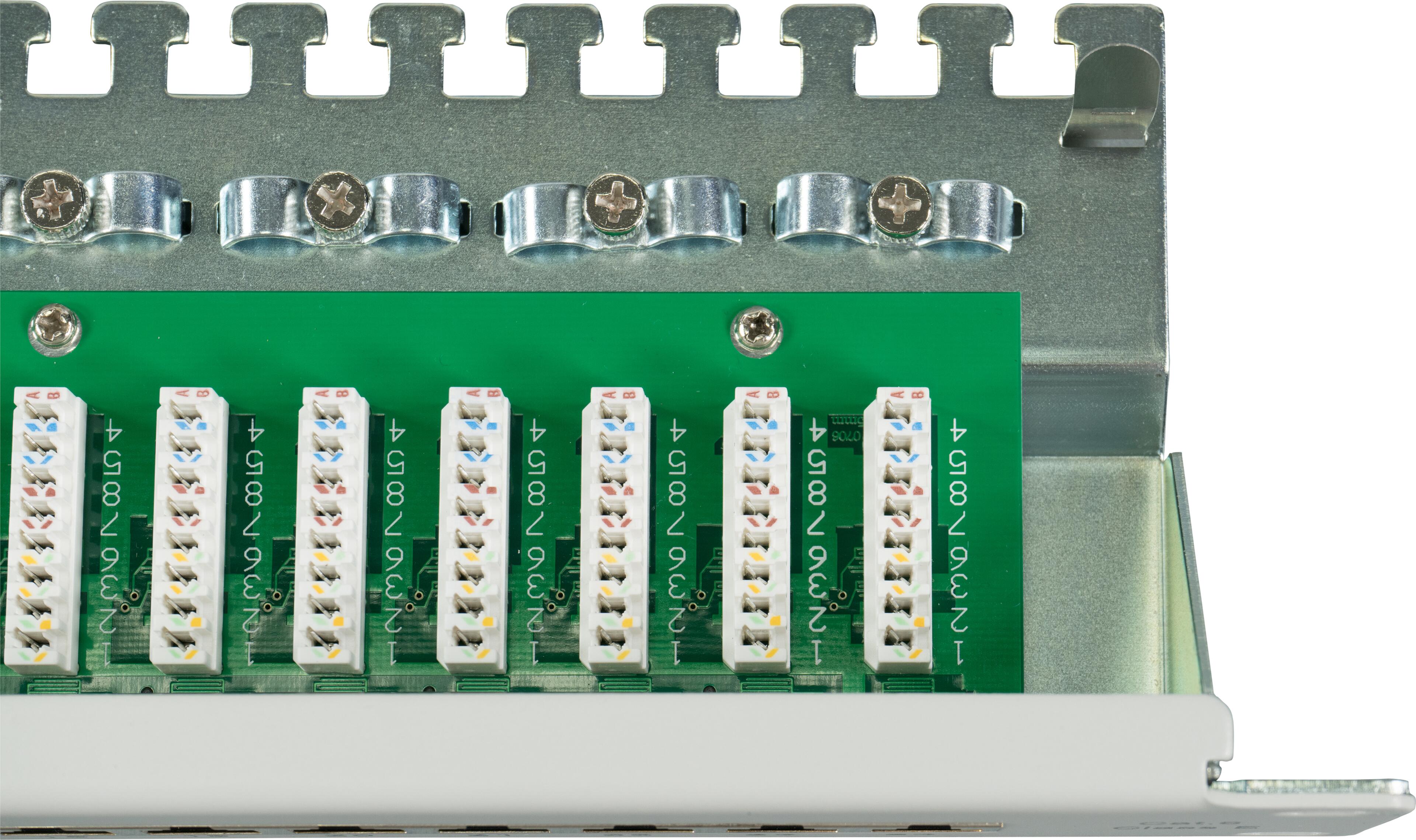 Patchpanel RJ45 LSA+ 24-fach Cat6