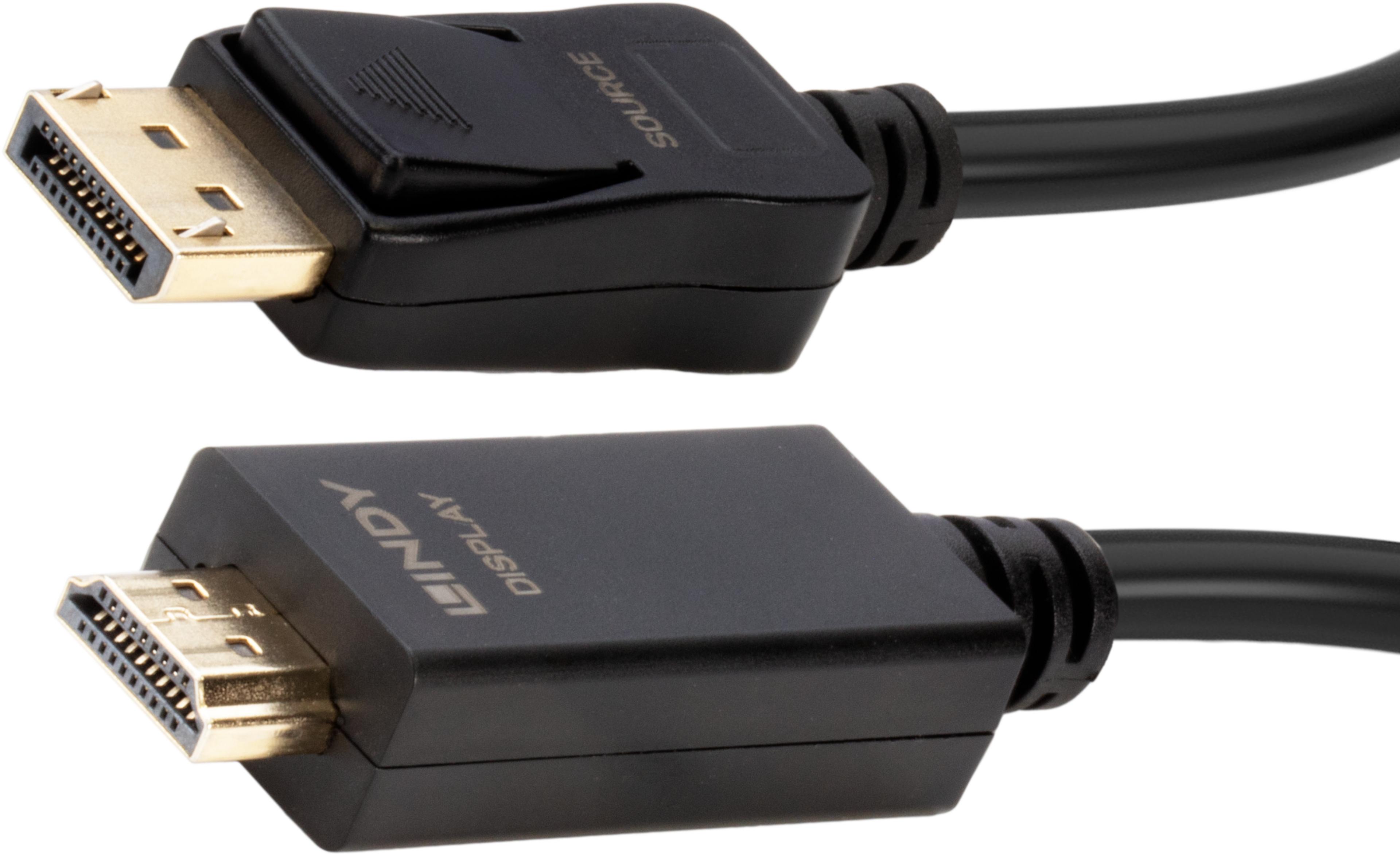 LINDY DisplayPort - HDMI Cable 2m