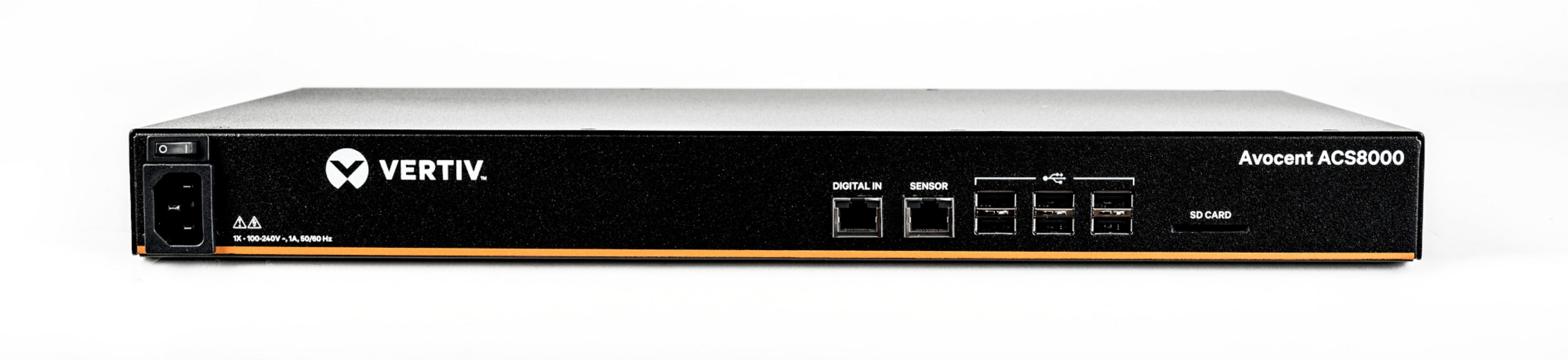Vertiv ACS8016 Cons. Server 16P. Single