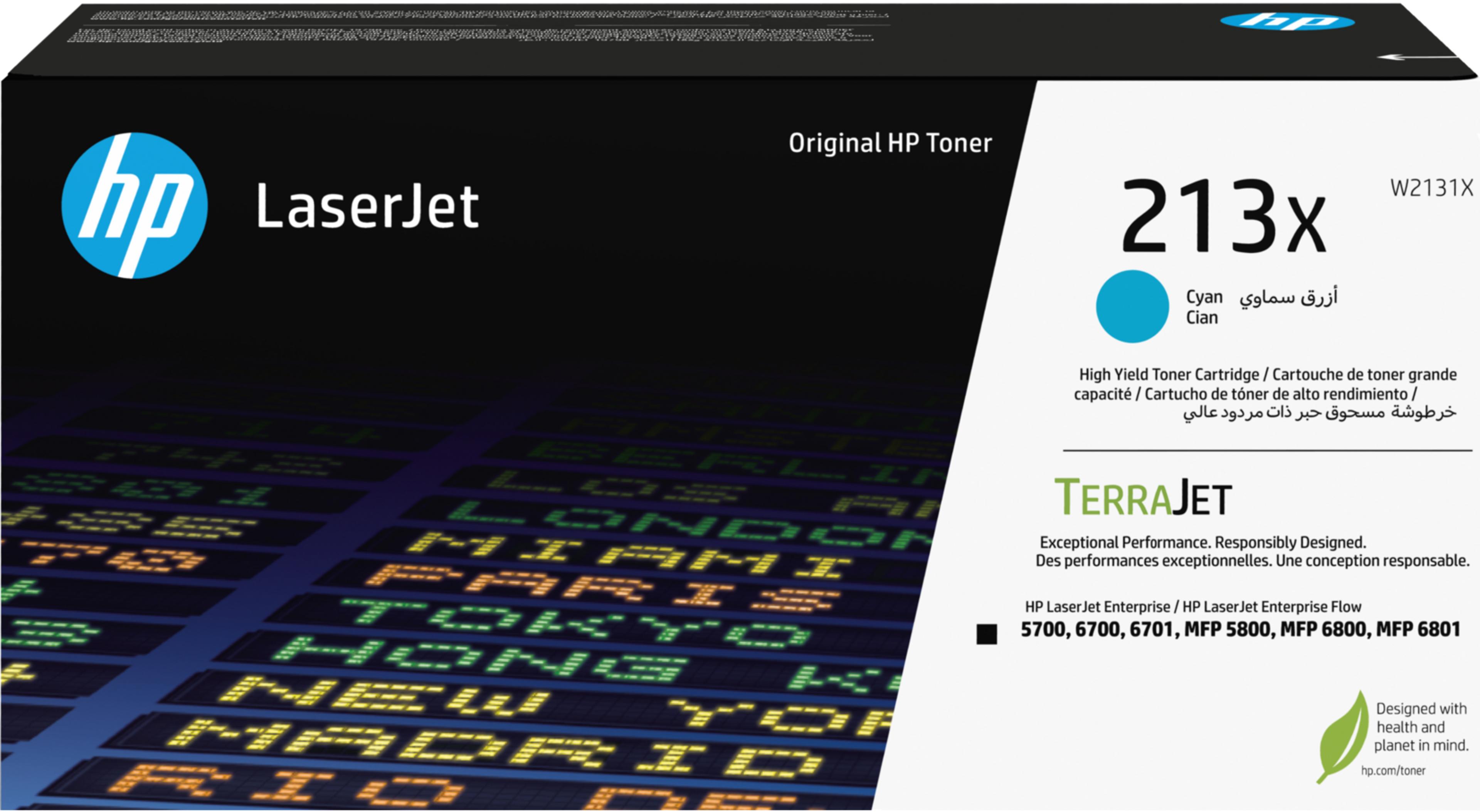 HP 213X Toner cyan