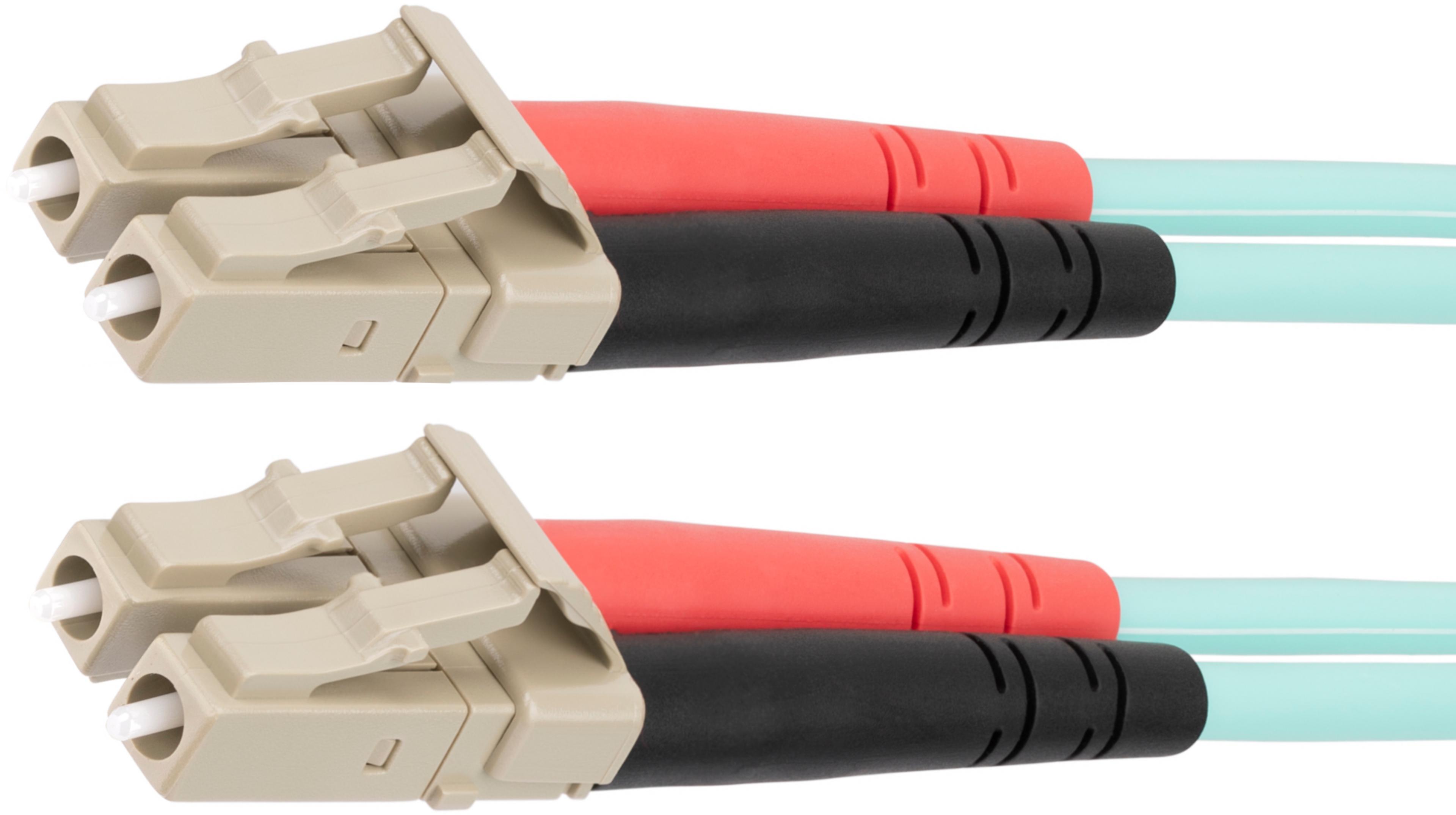 FO Duplex Patch Cable LC-LC 50/125µ 25m