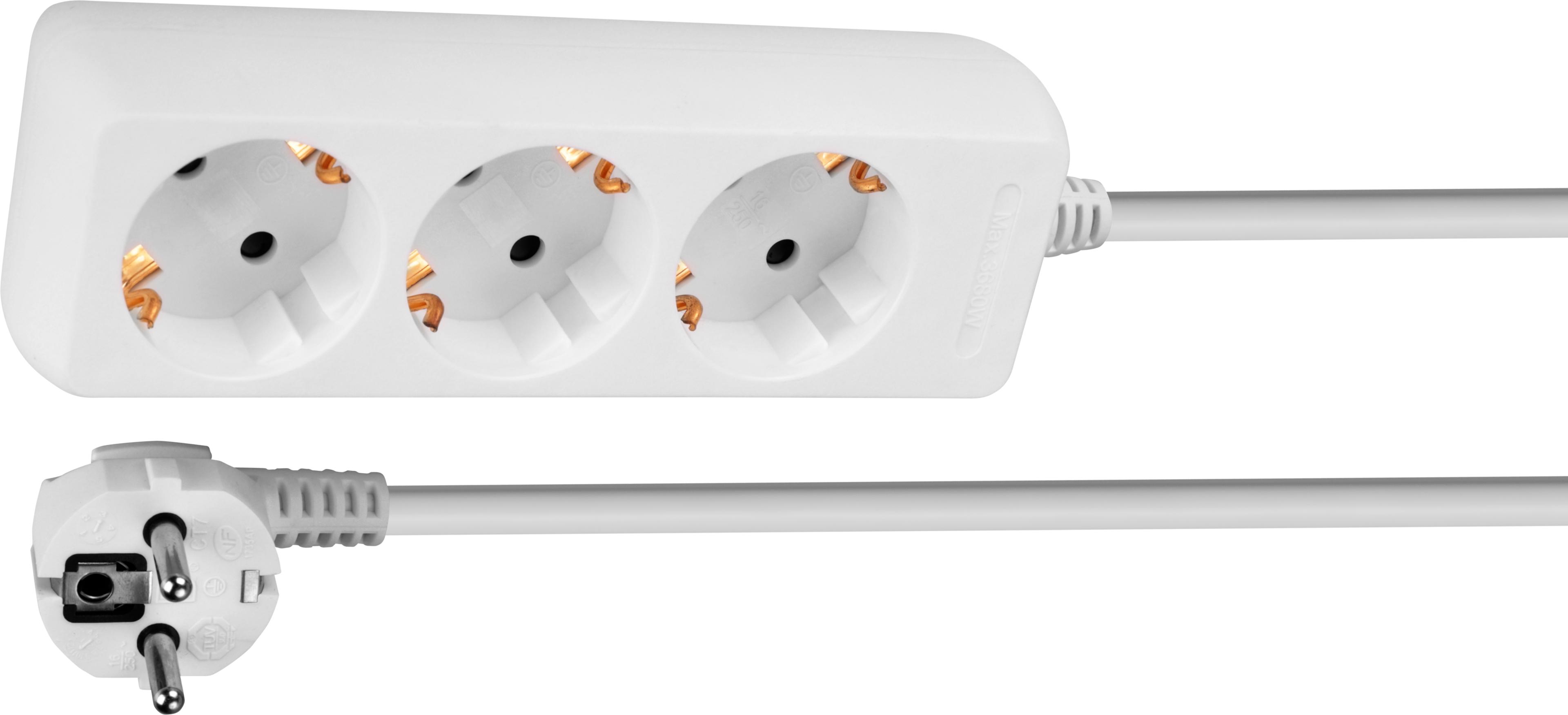 Steckdosenleiste 3fach 1,4 m