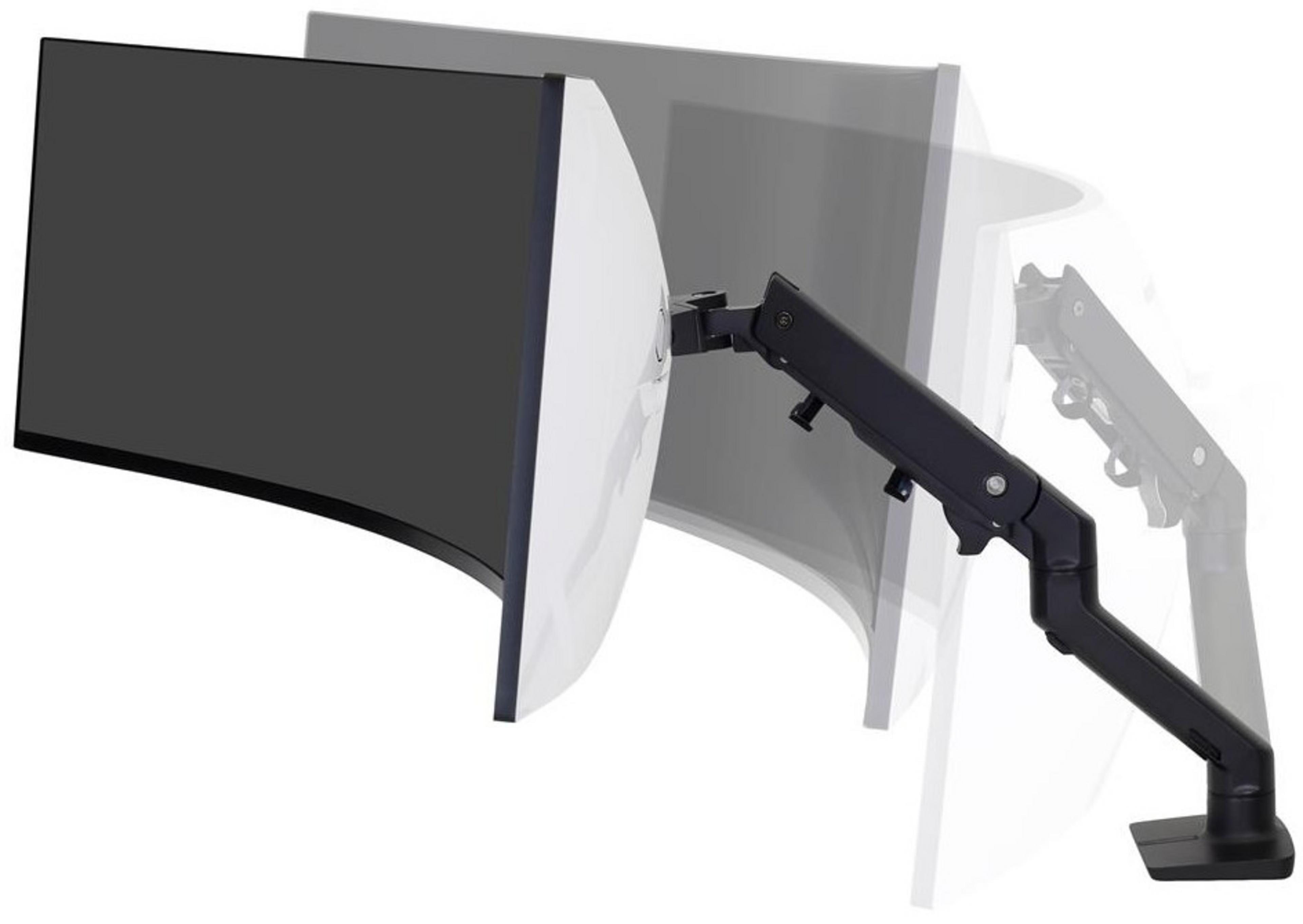 Ergotron HX Curved Monitor Arm Bl