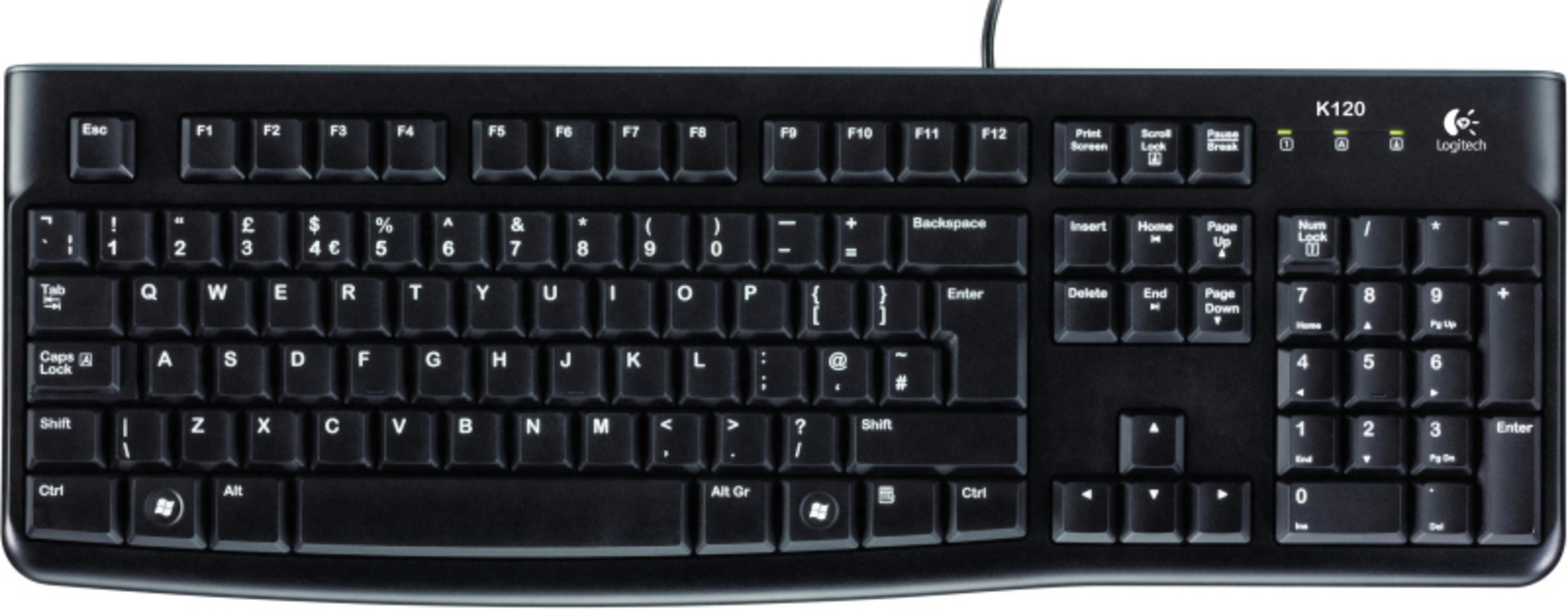 Clavier Logitech K120