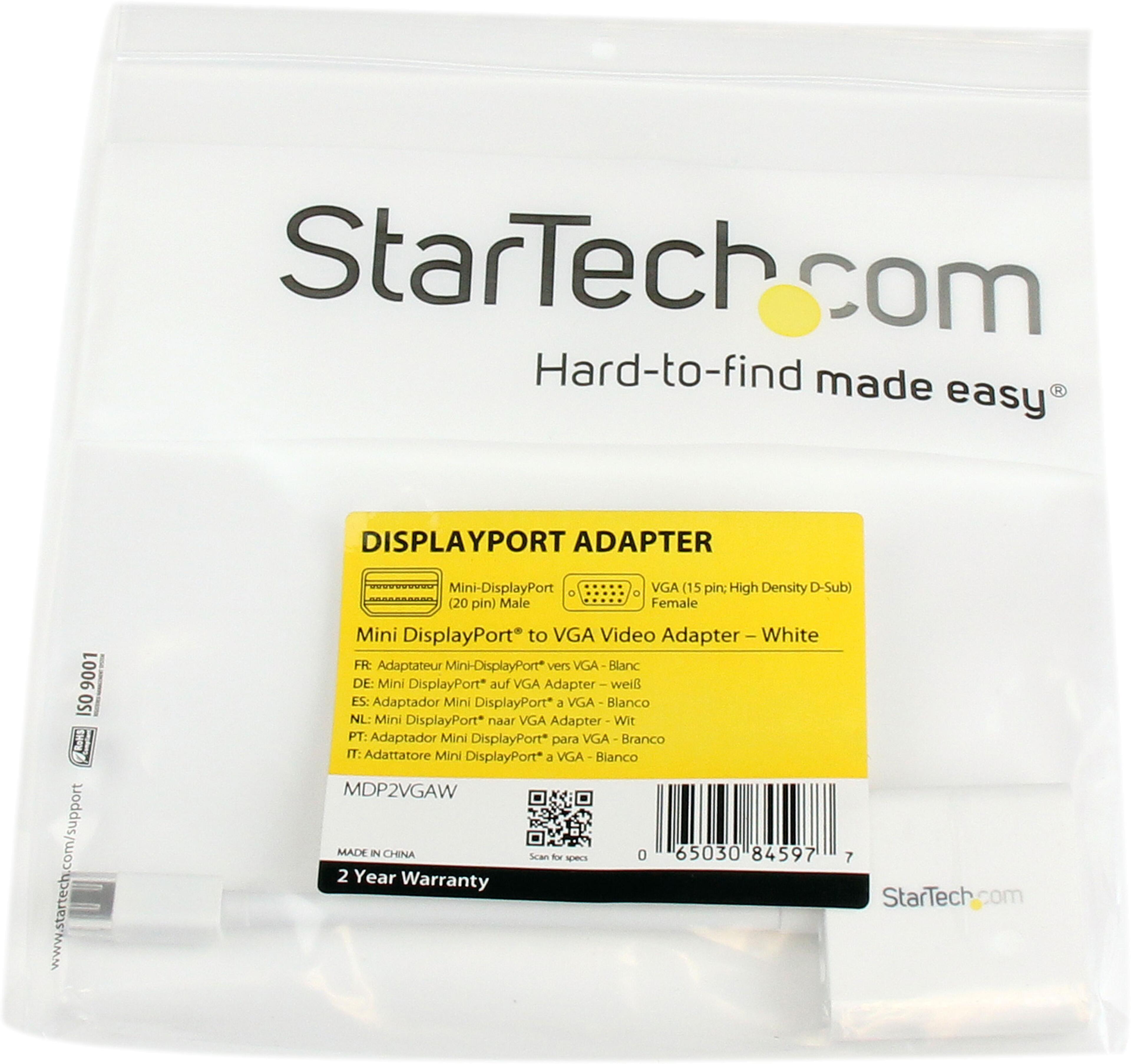 StarTech Mini DisplayPort - VGA Adapter