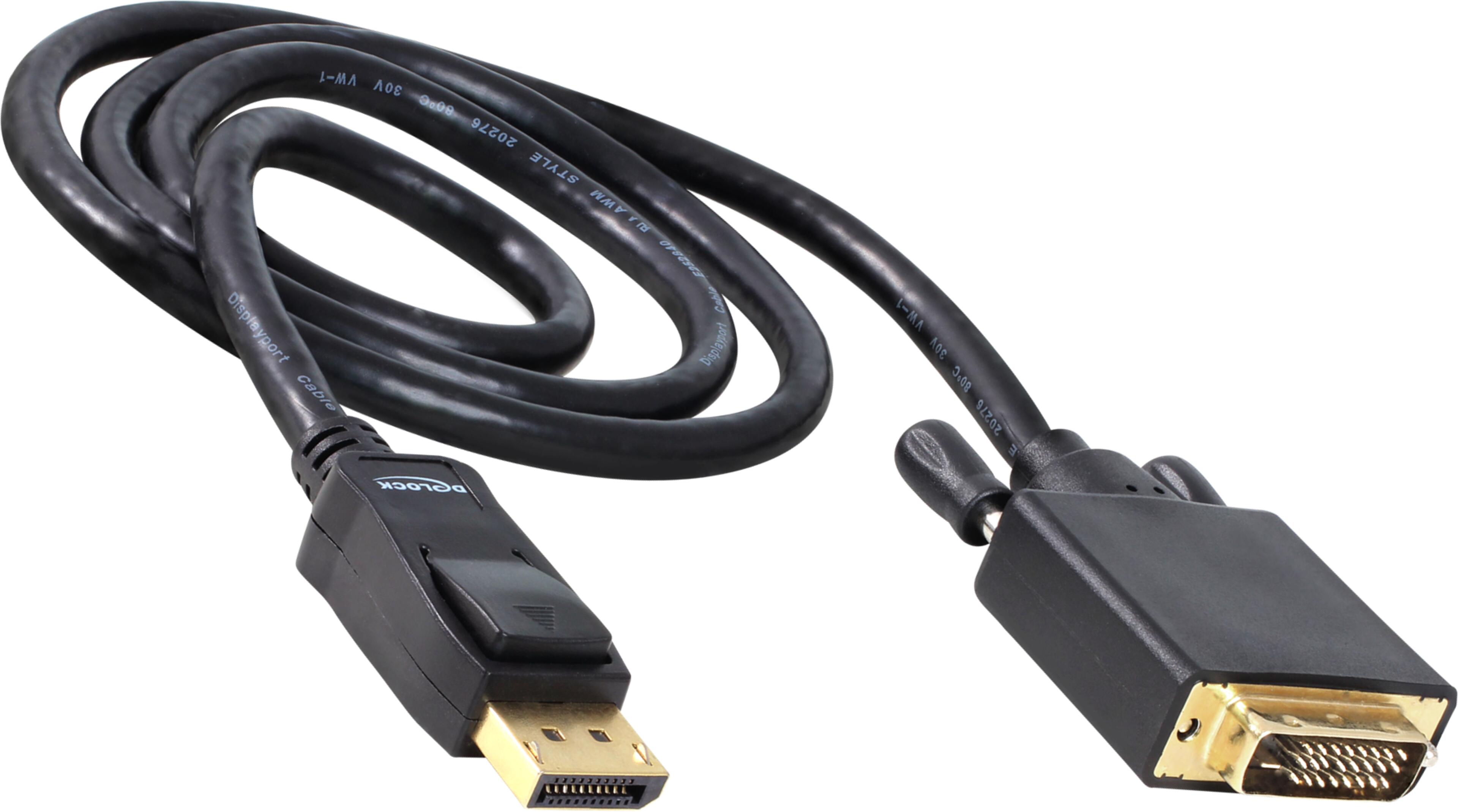 Delock DisplayPort - DVI-D Kabel 2 m