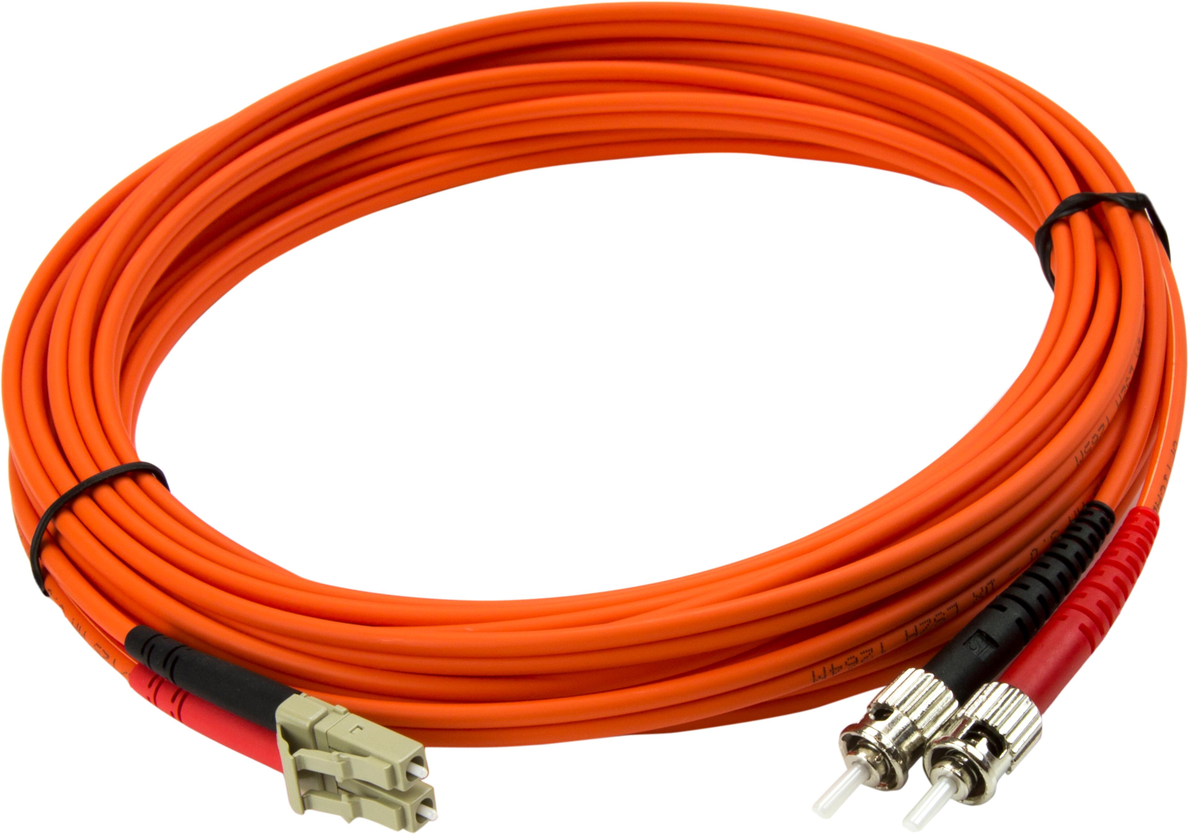 FO Duplex Patch Cable LC-ST 50/125µ 5m