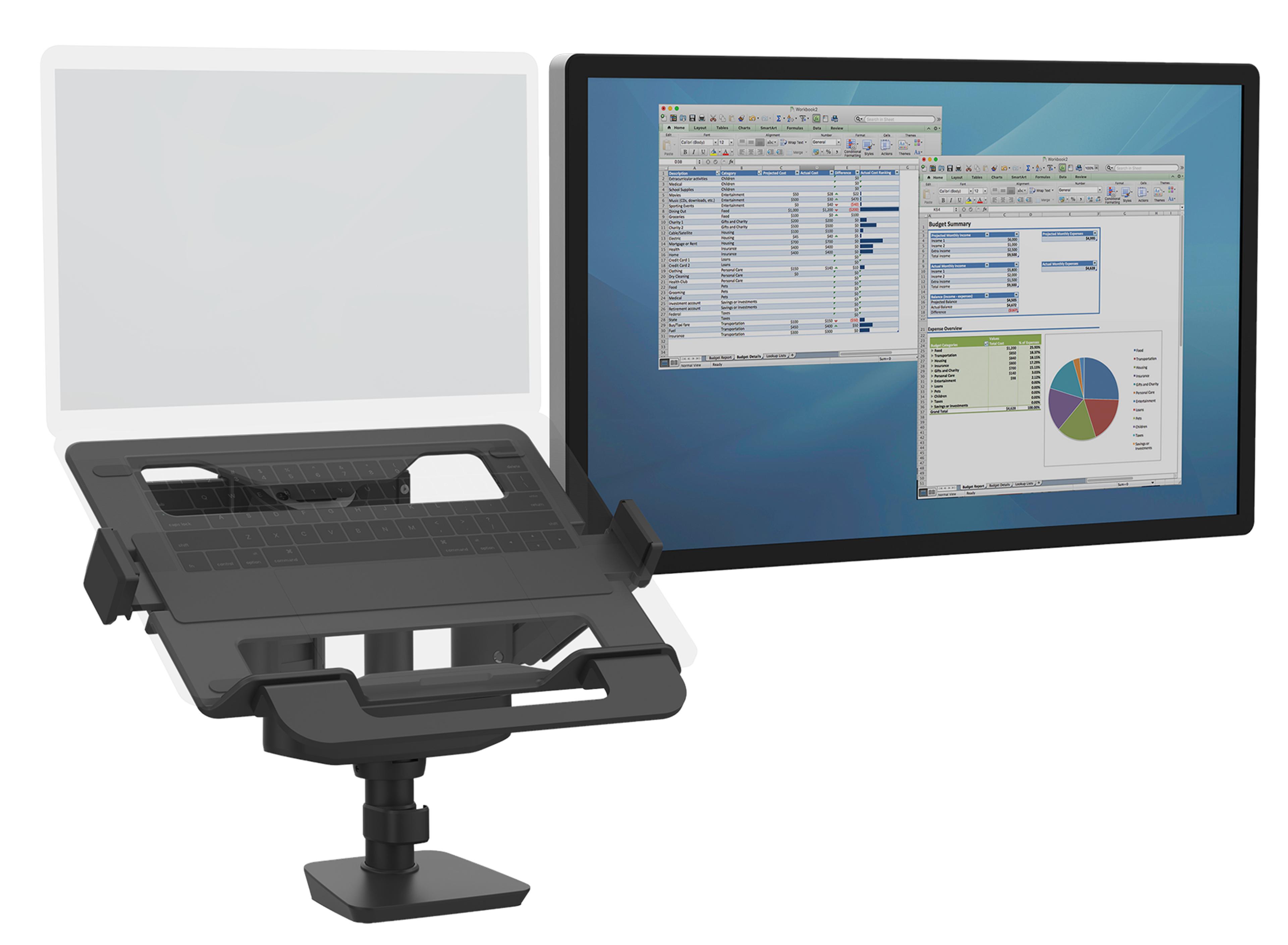 Fellowes Tallo Notebook Stand Black
