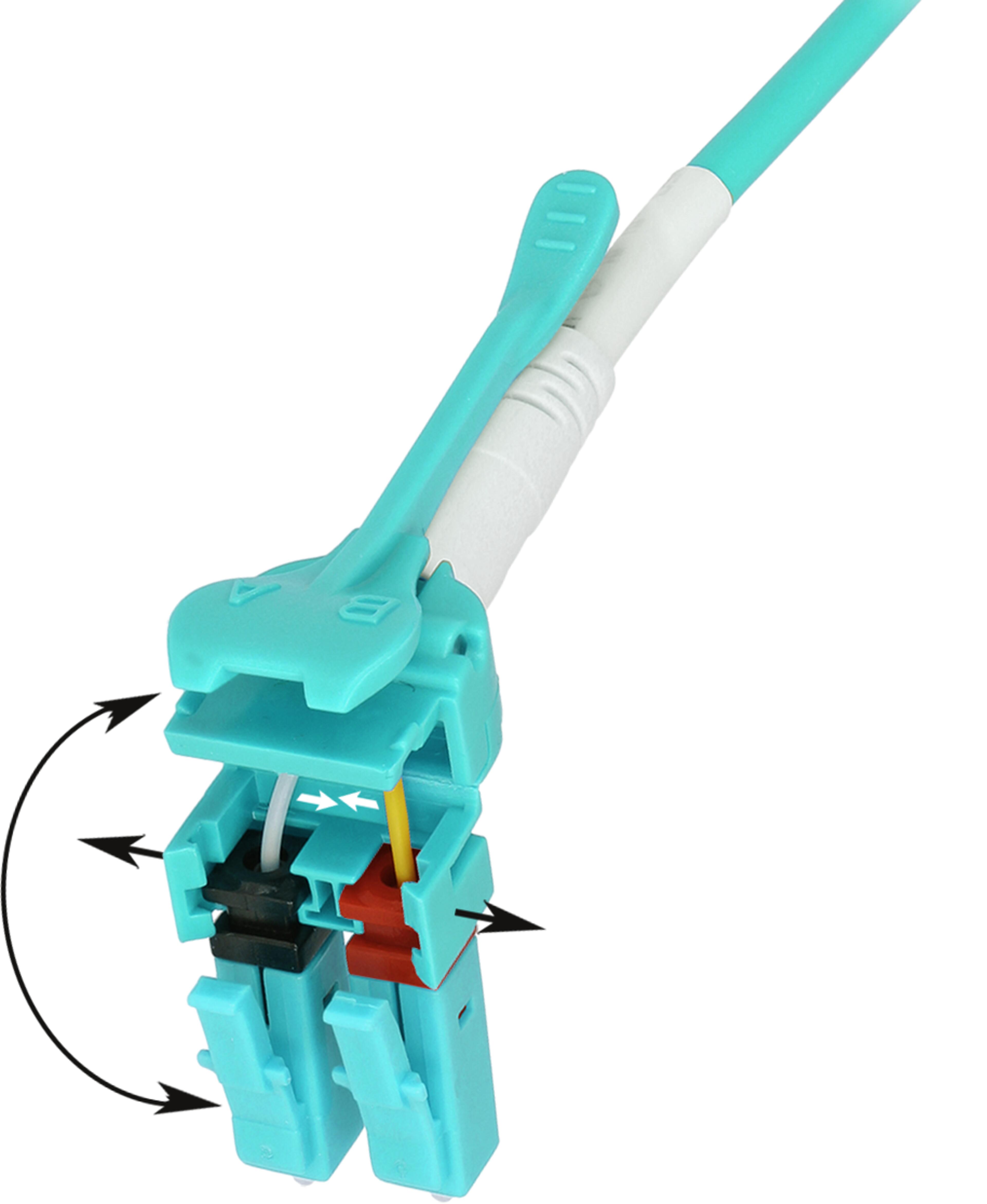 FO Duplex Patch Cable LC-LC 50/125µ 2m