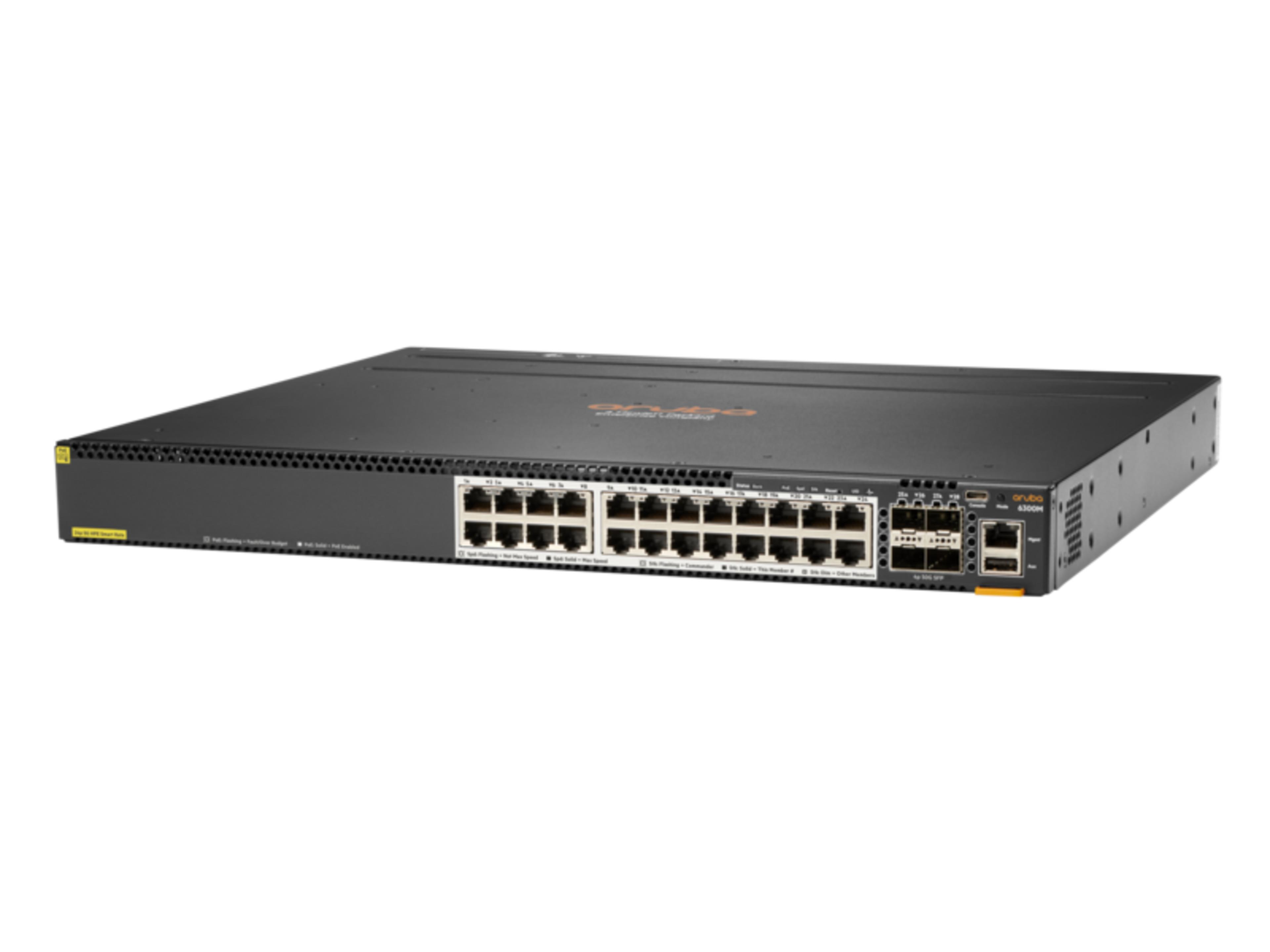 HPE Aruba 6300M 24 SR PoE Switch