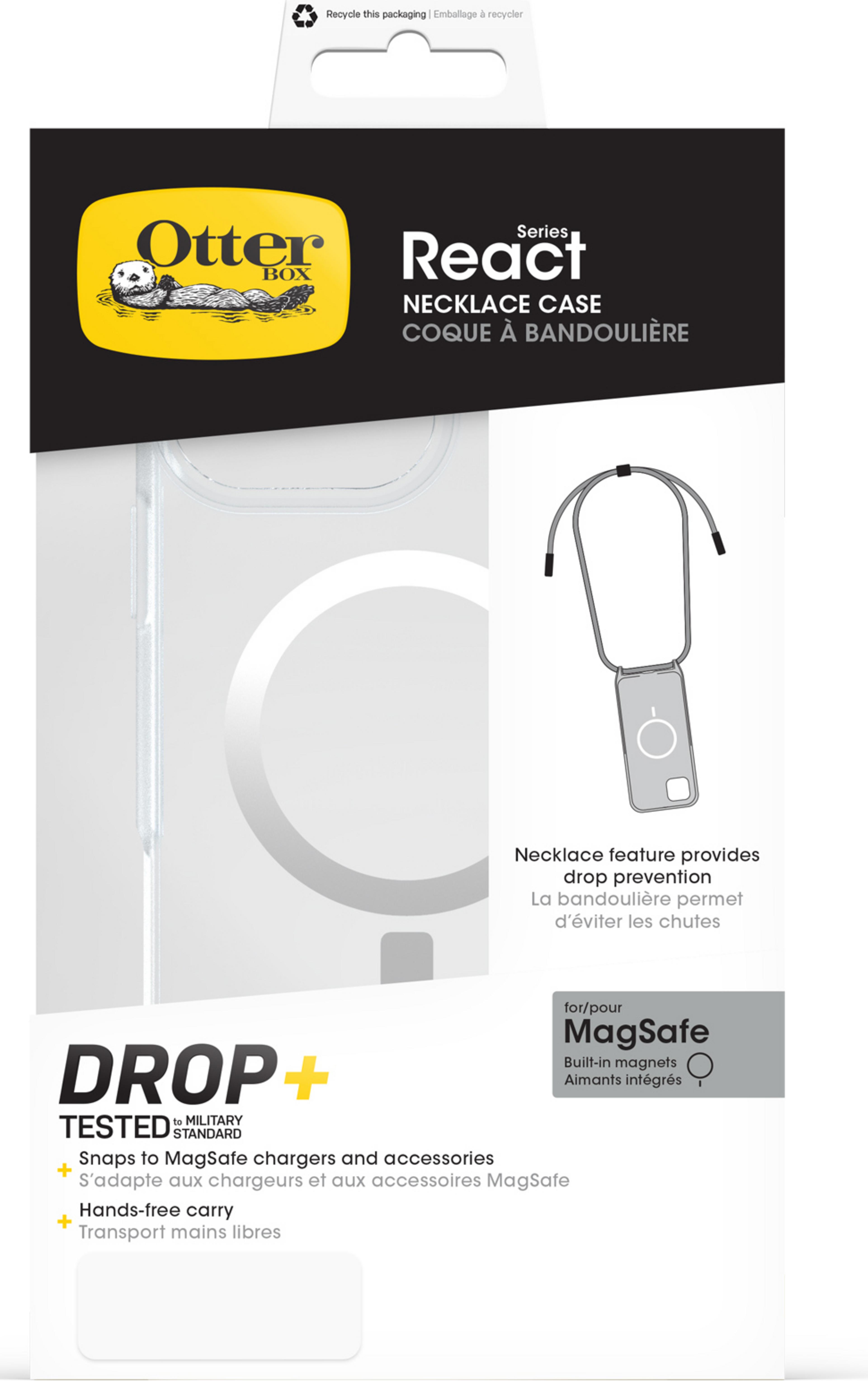 OtterBox React iPhone 16 Pro Max na krk