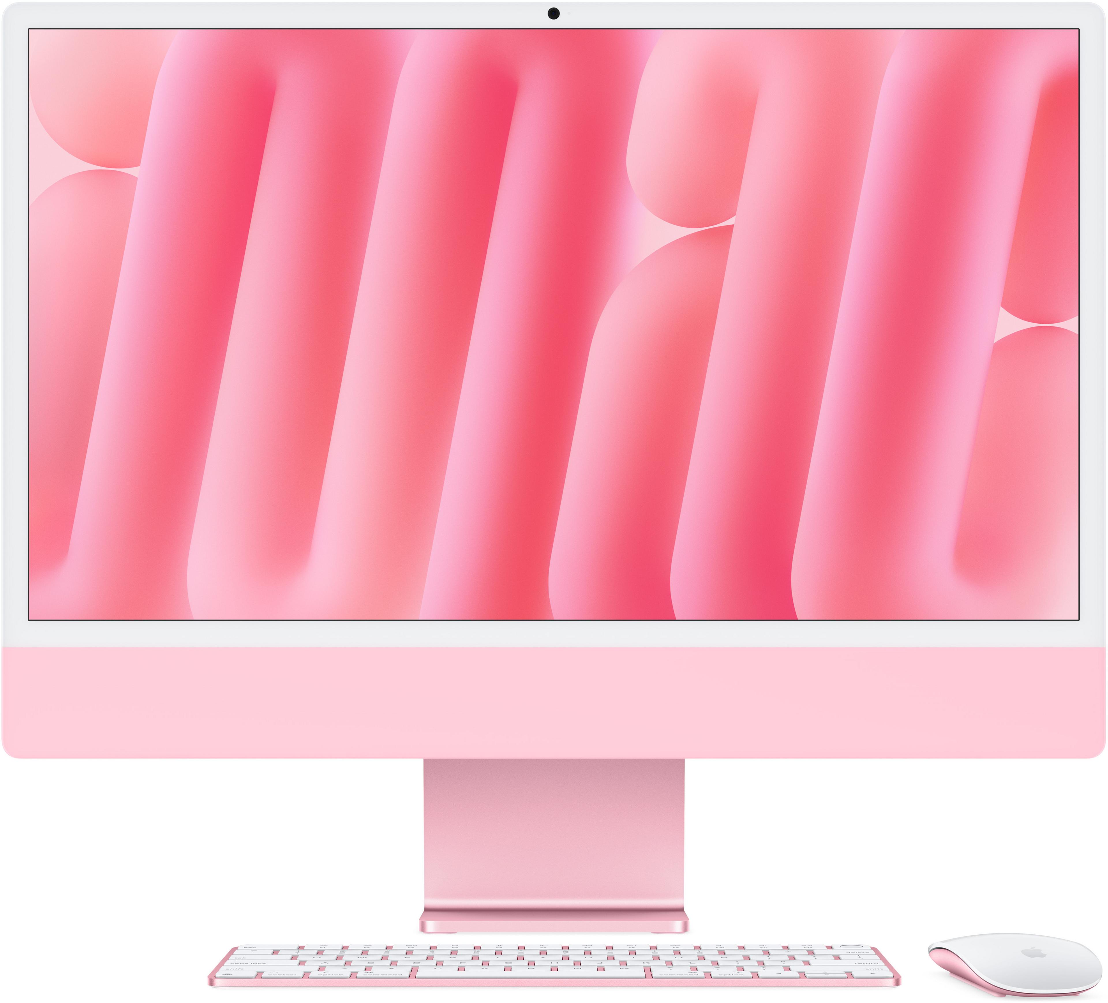 Apple iMac M4 10cœurs 24/512 Go, rose