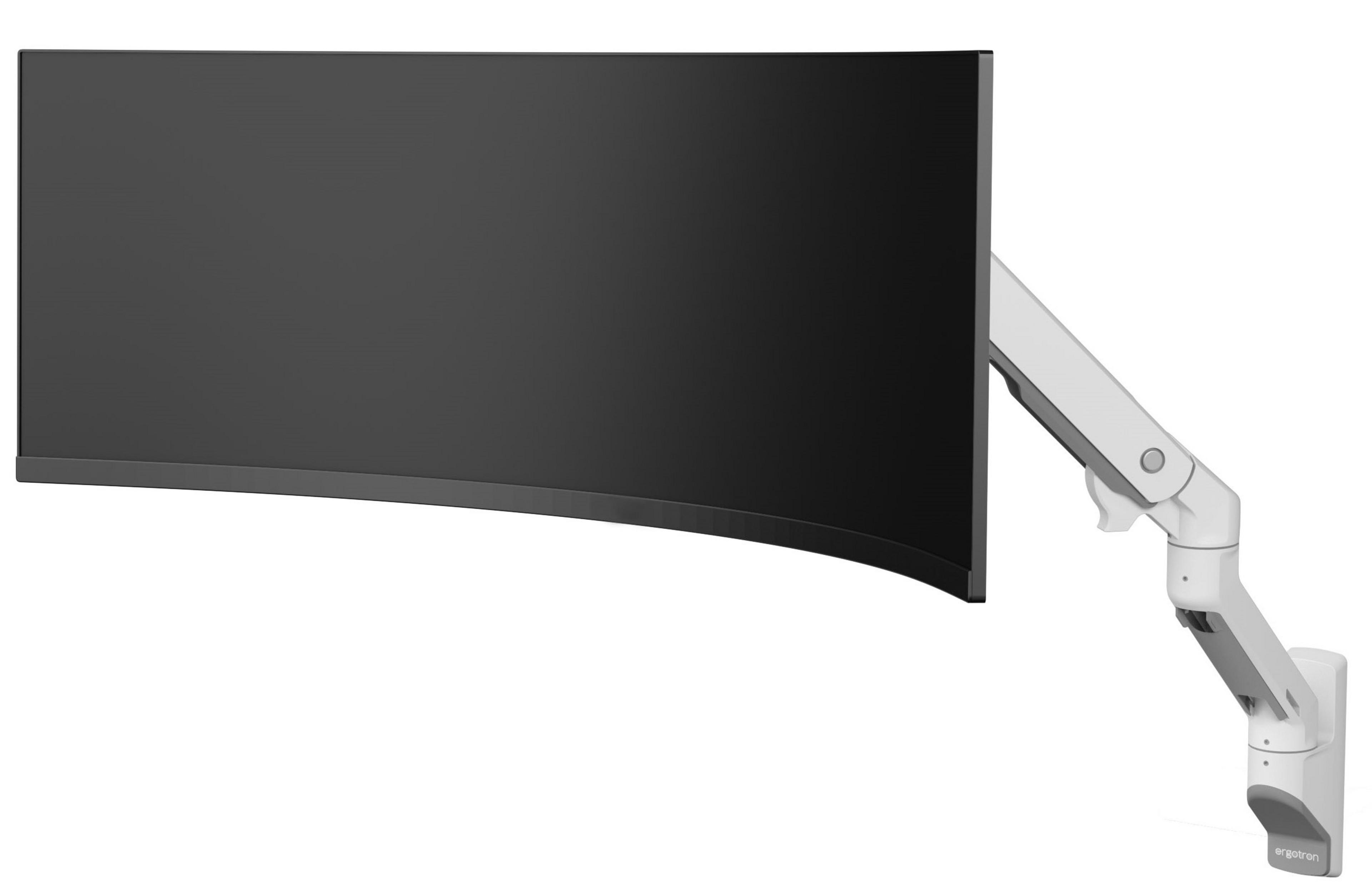 Bras p. écran Ergotron HX mural, blanc