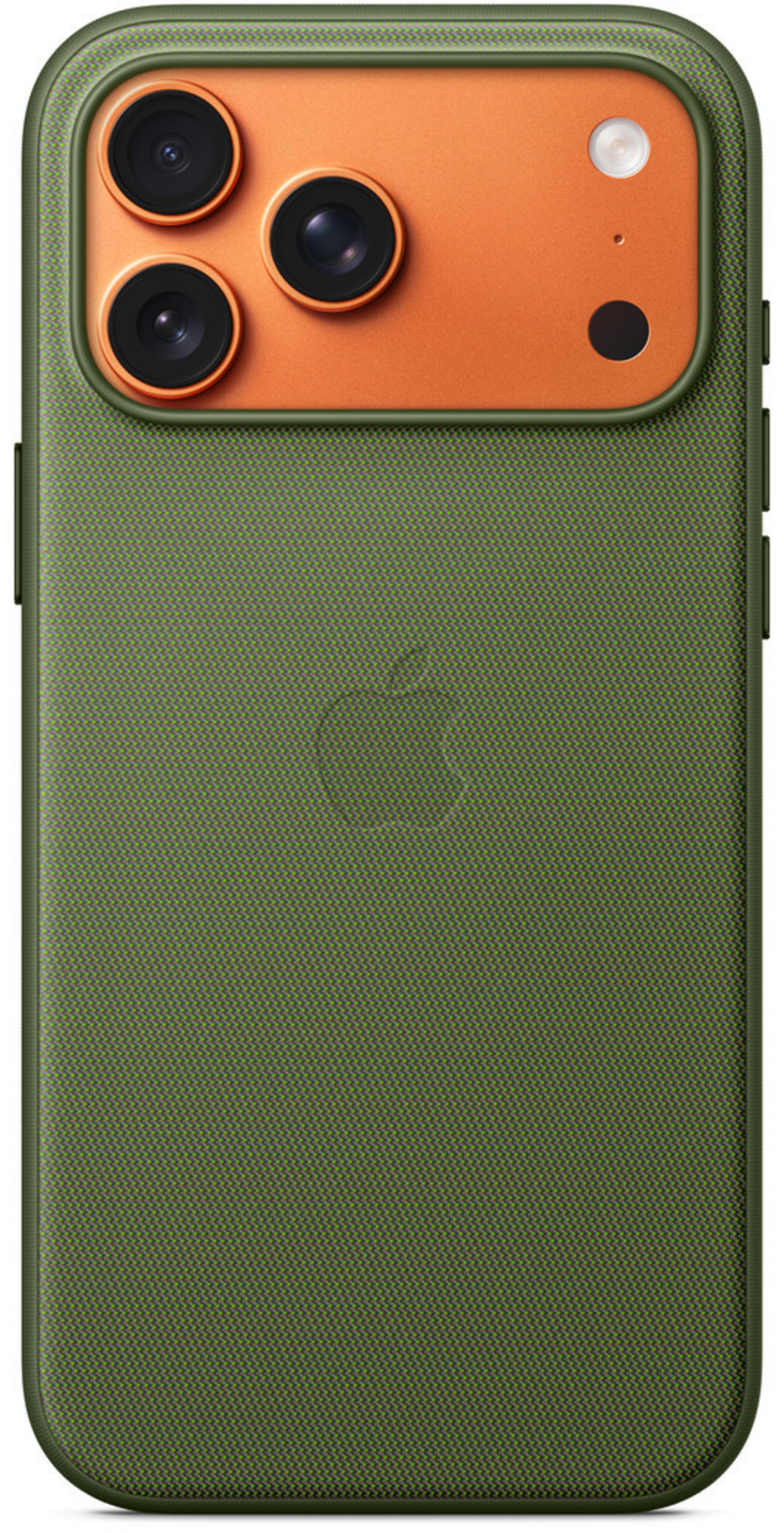 Coque tissage tech Apple iP17ProMax vert