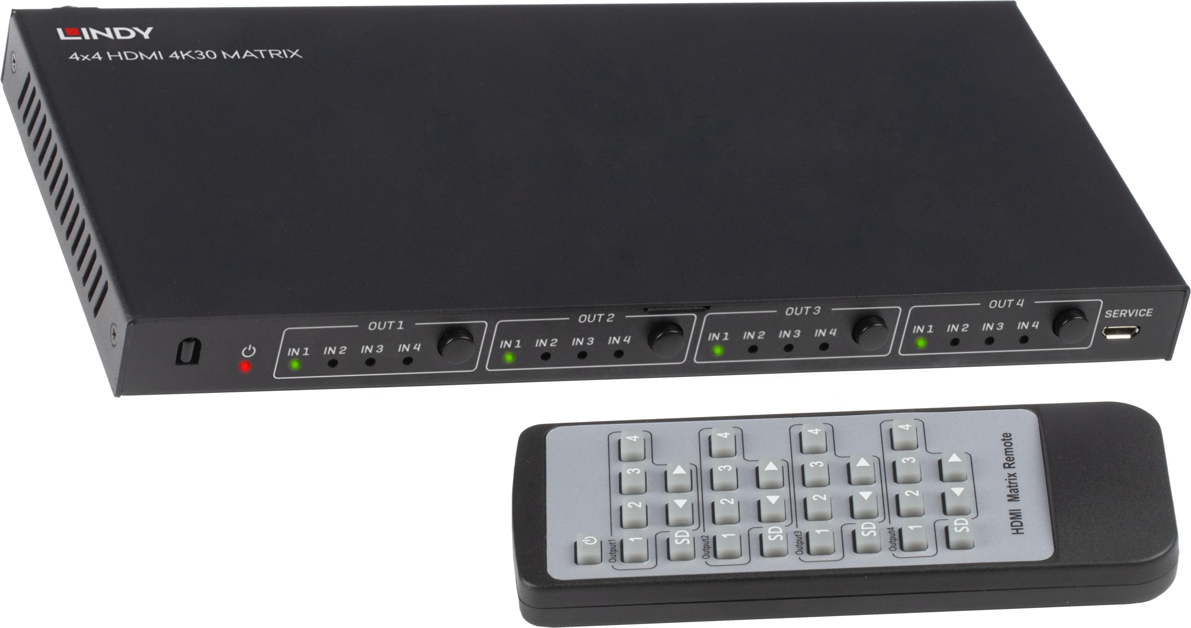 LINDY Matrix Switch 4x4 HDMI