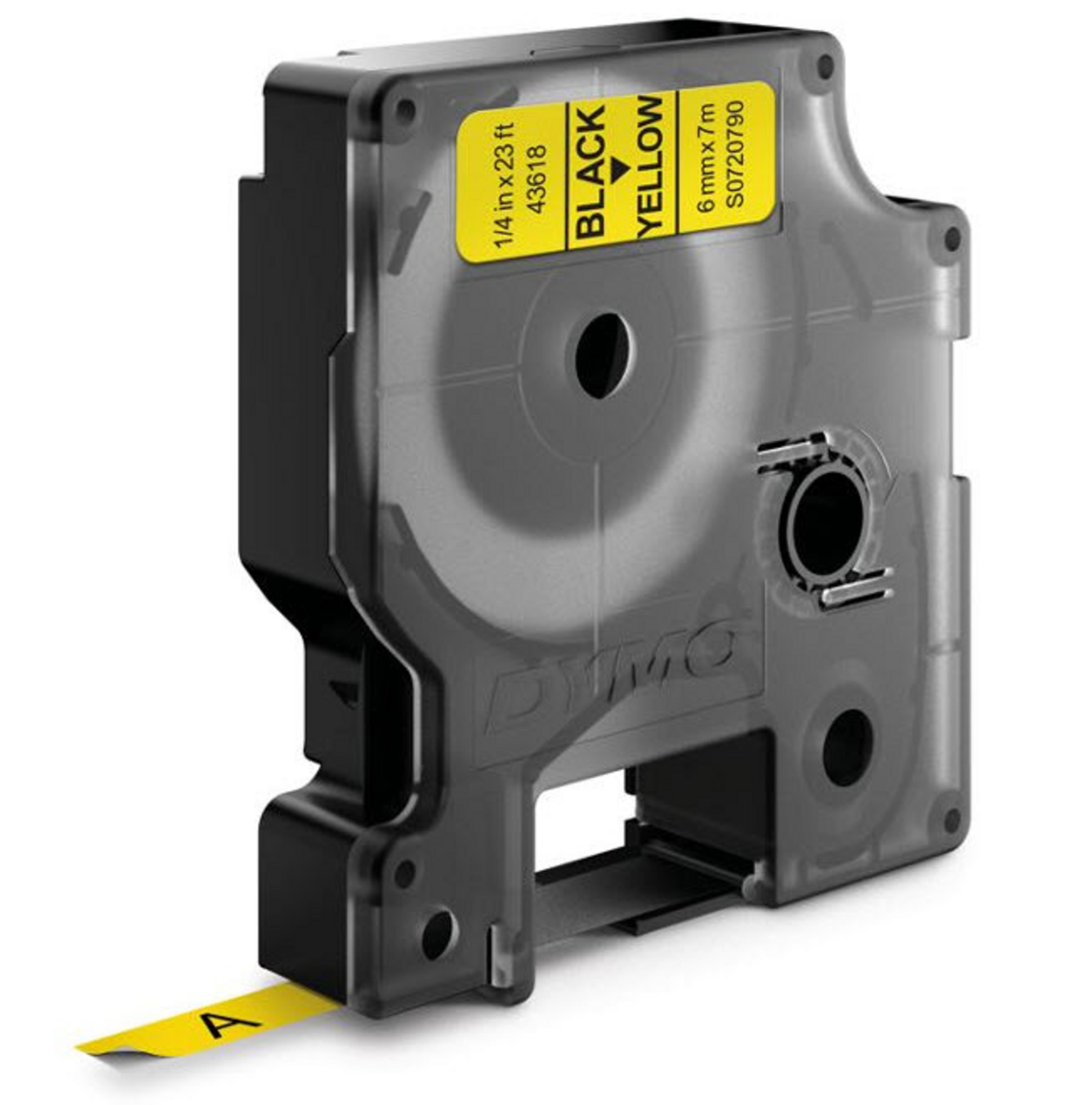 DYMO LM 6mmx7m D1 Label Tape Yellow