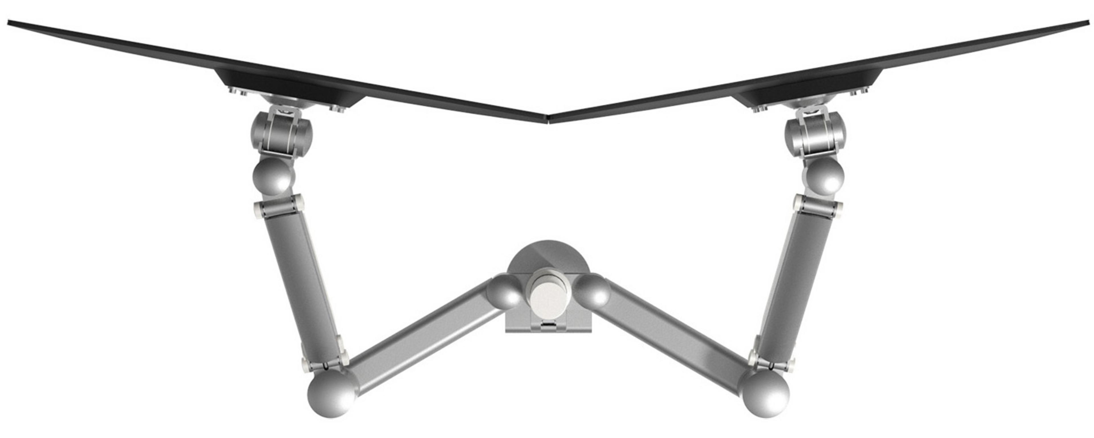 Dataflex Viewmate+ Dual Tischhalterung