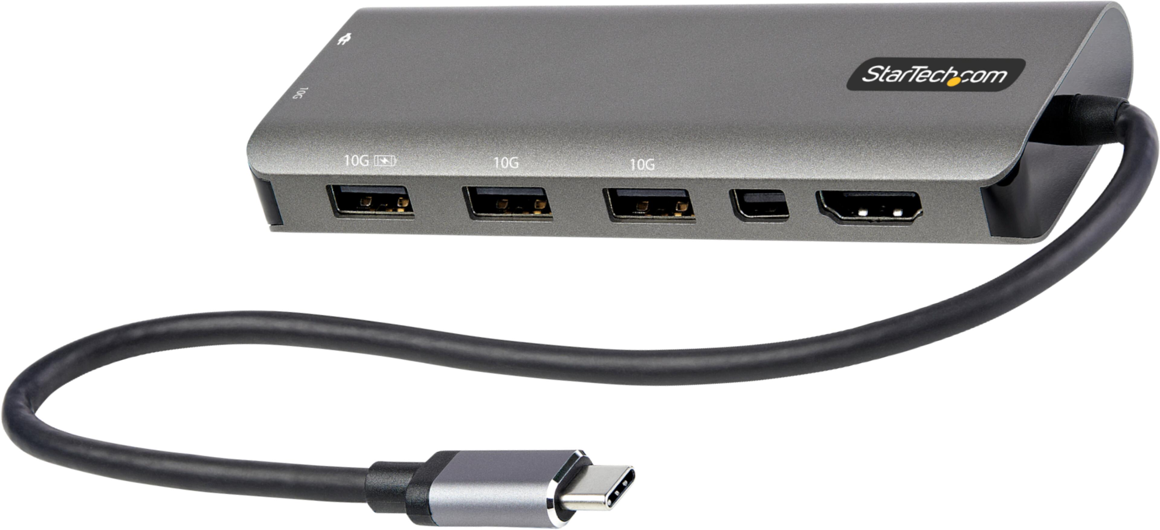 Adapter USB-C/m - HDMI+mDP+USB/f