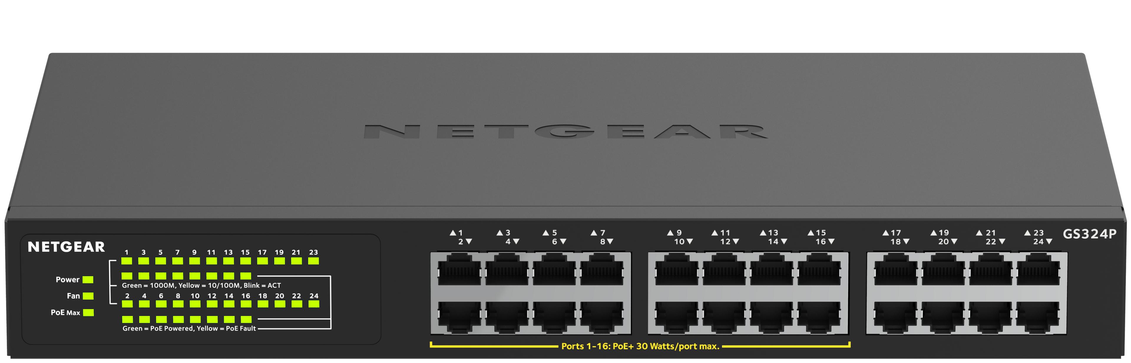 NETGEAR GS324P PoE Gigabit Switch (GS324P-100EUS) kaufen