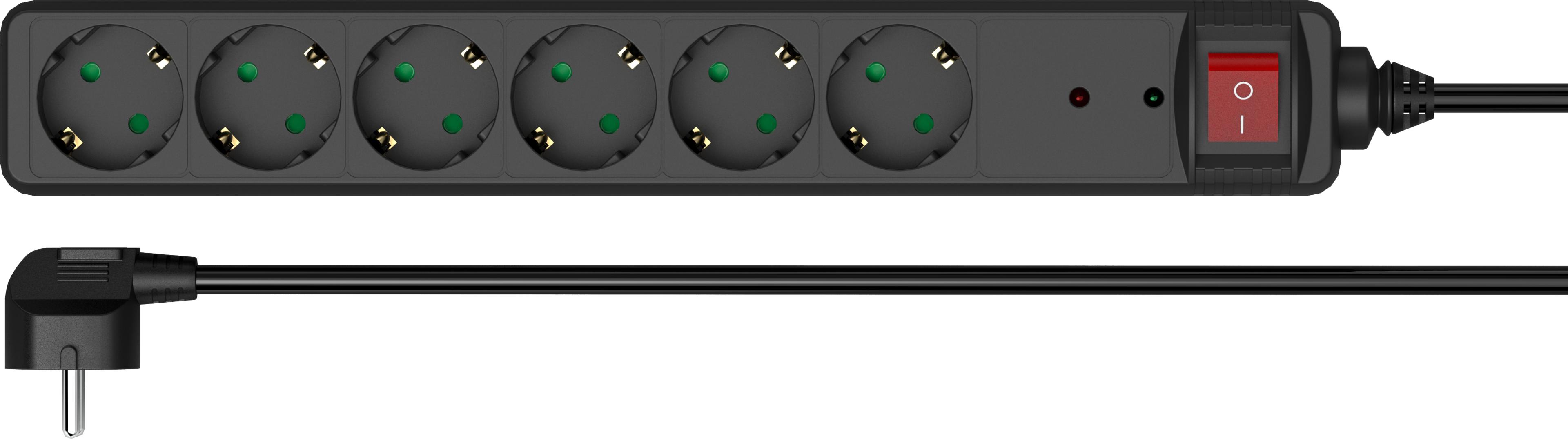 Power Strip 6-way 3m w/ Switch