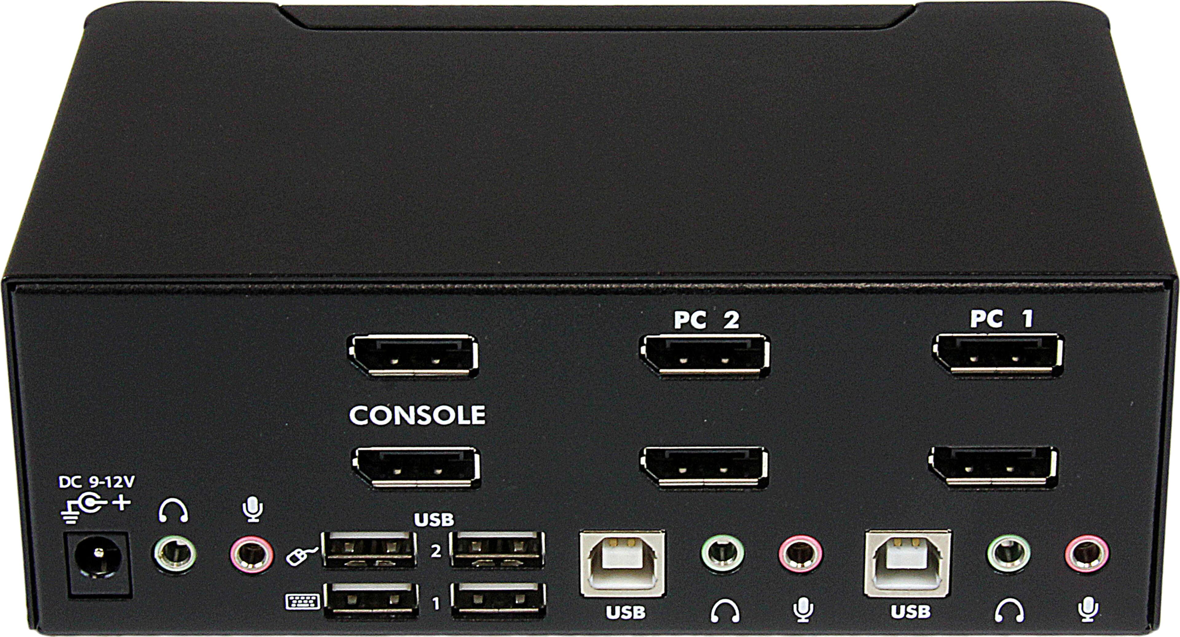 Switch KVM 2 ports StarTech DP DualHead