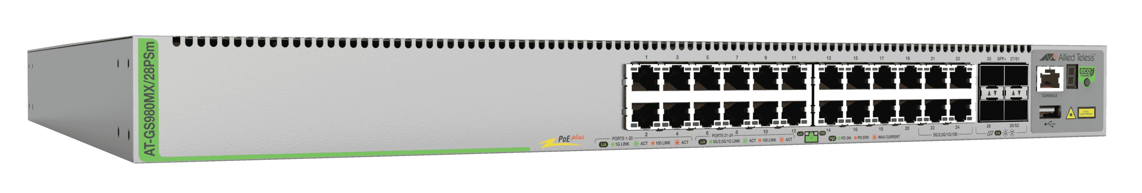 AlliedTelesis GS980MX/28PSM Switch
