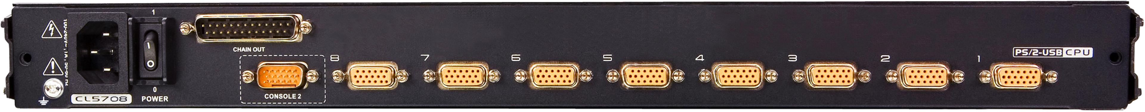 ATEN LCD Console 43.2cm/17" 8-port