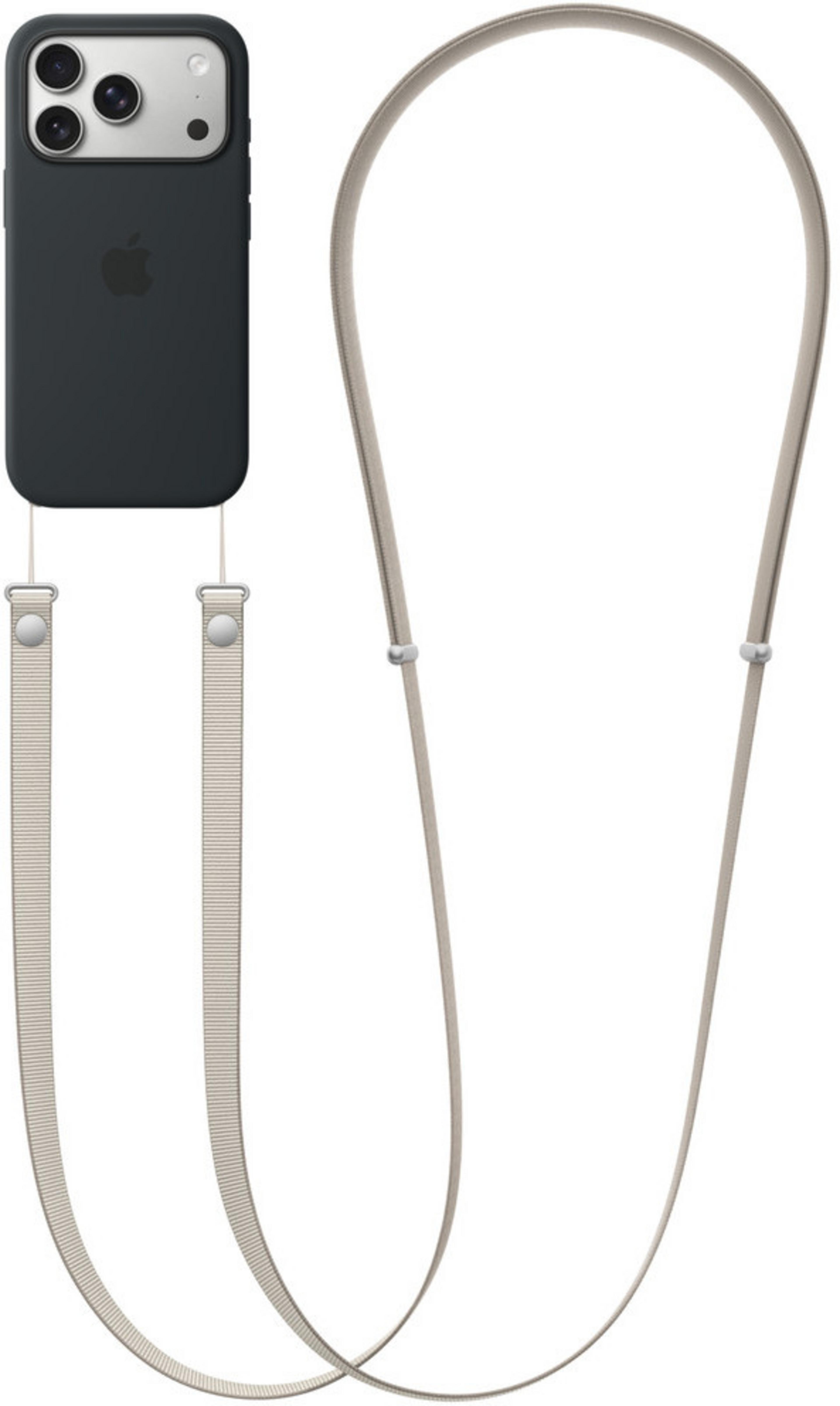 Apple Crossbody Band mandel