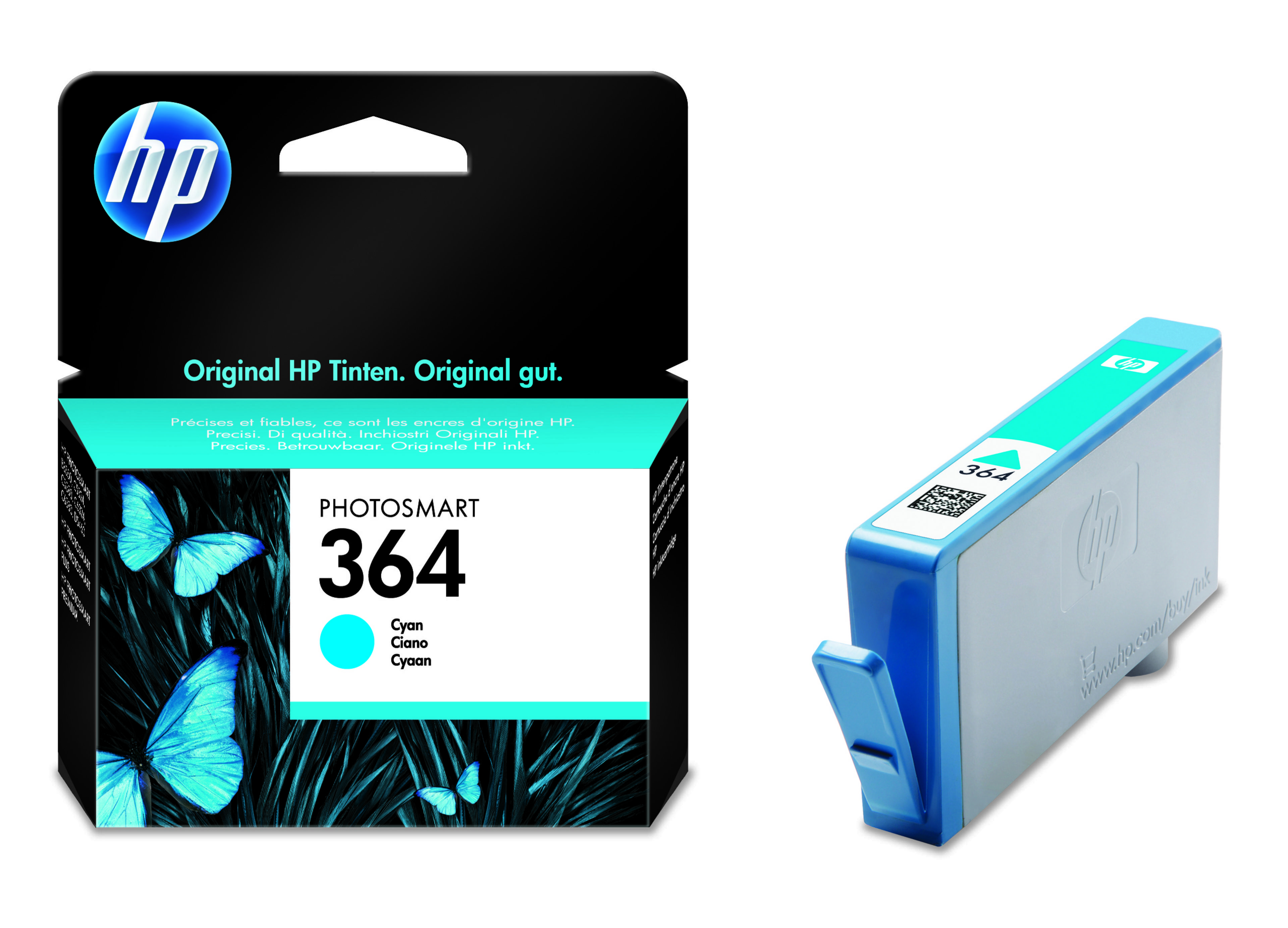 HP 364 Tinte cyan