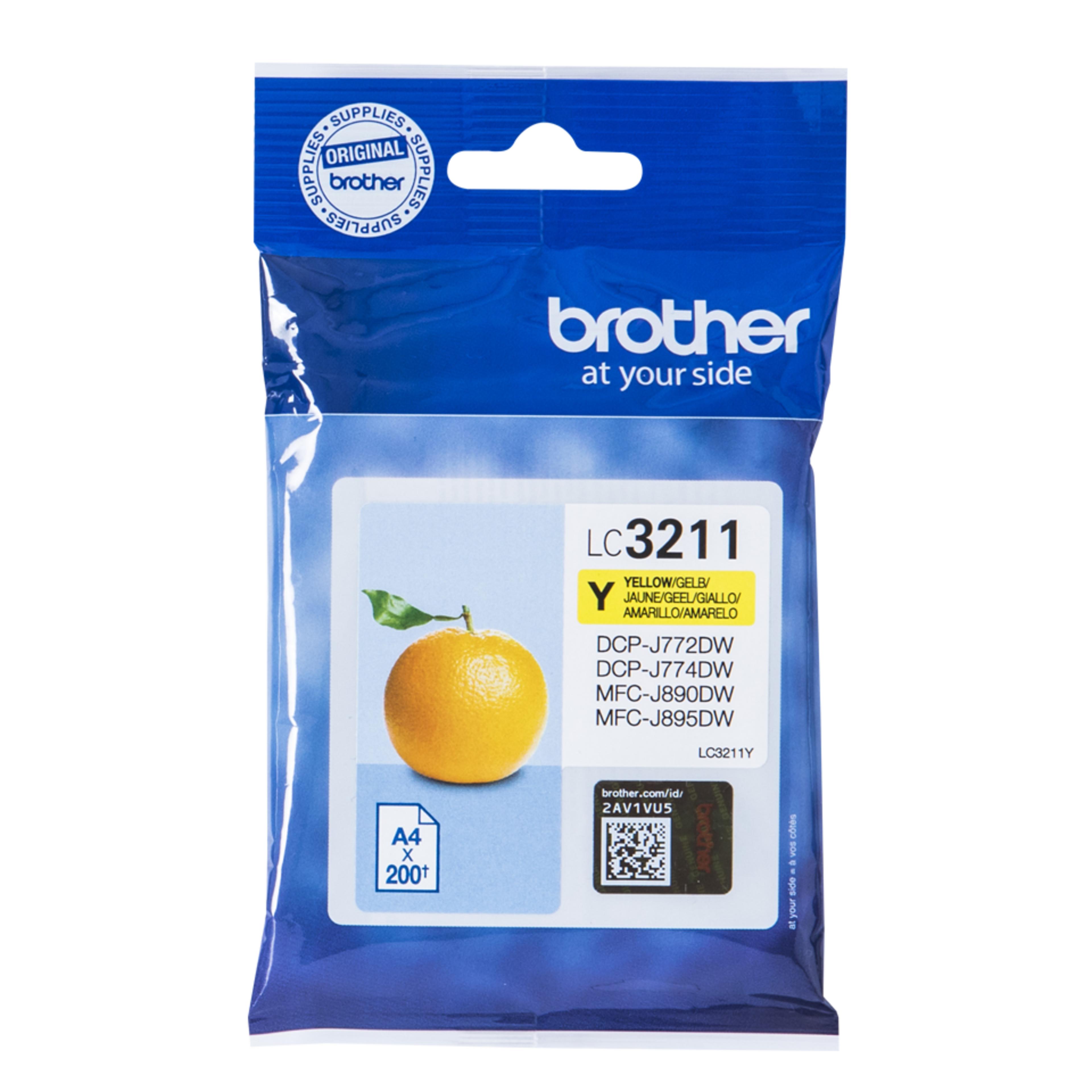 Brother LC-3211Y Ink Yellow