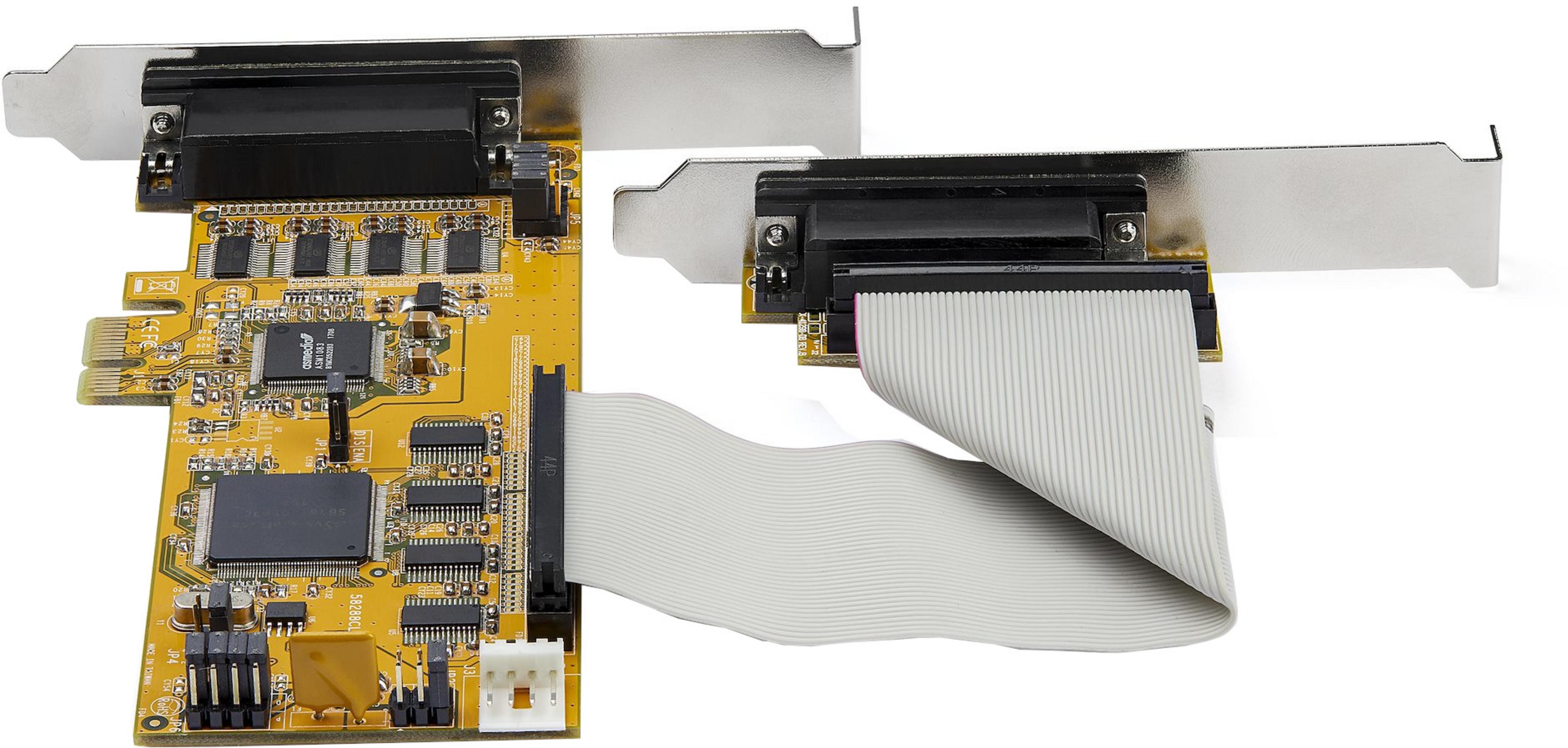 Carte PCIe StarTech 8 ports série RS232