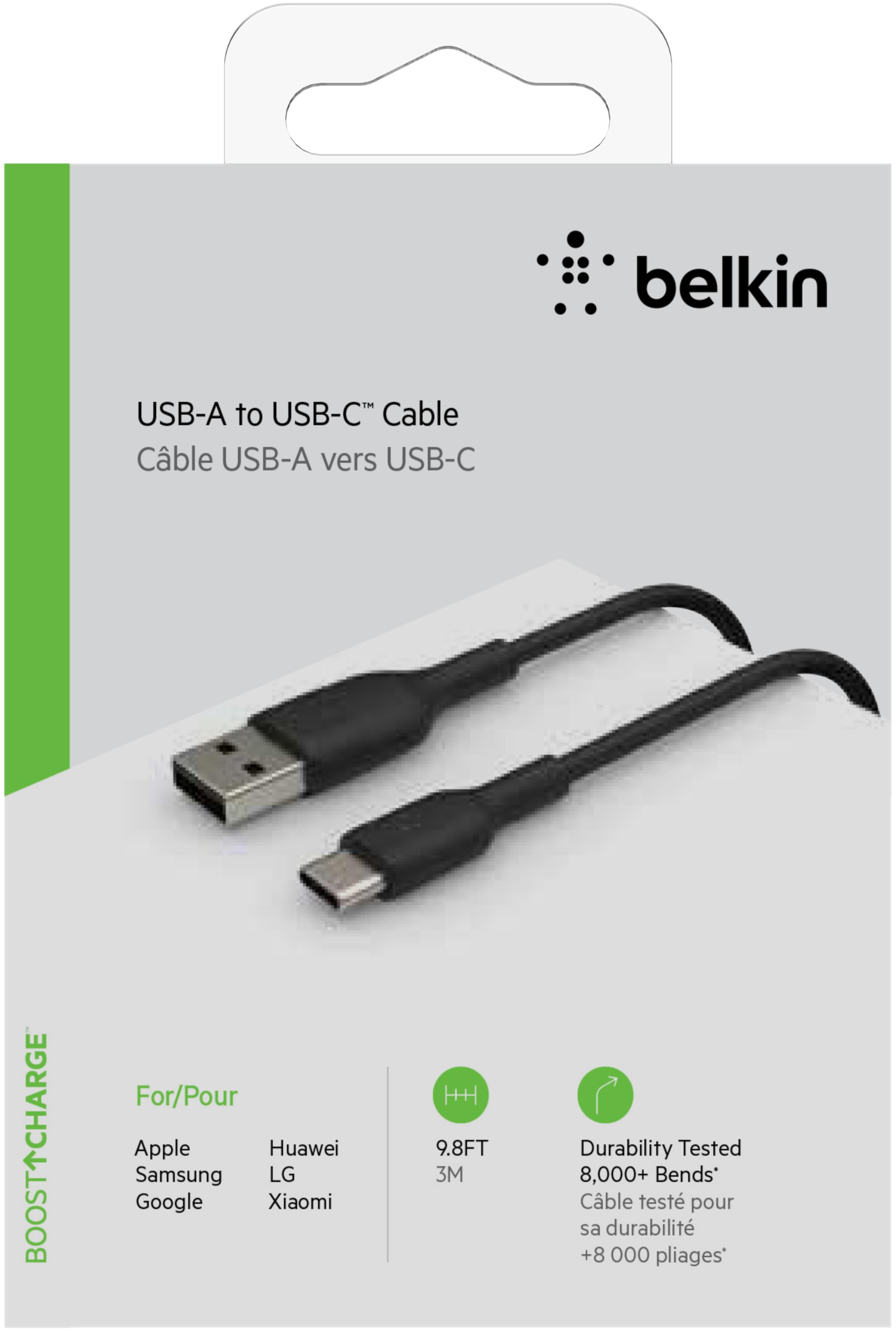 Belkin Kabel USB Typ C - A 3 m